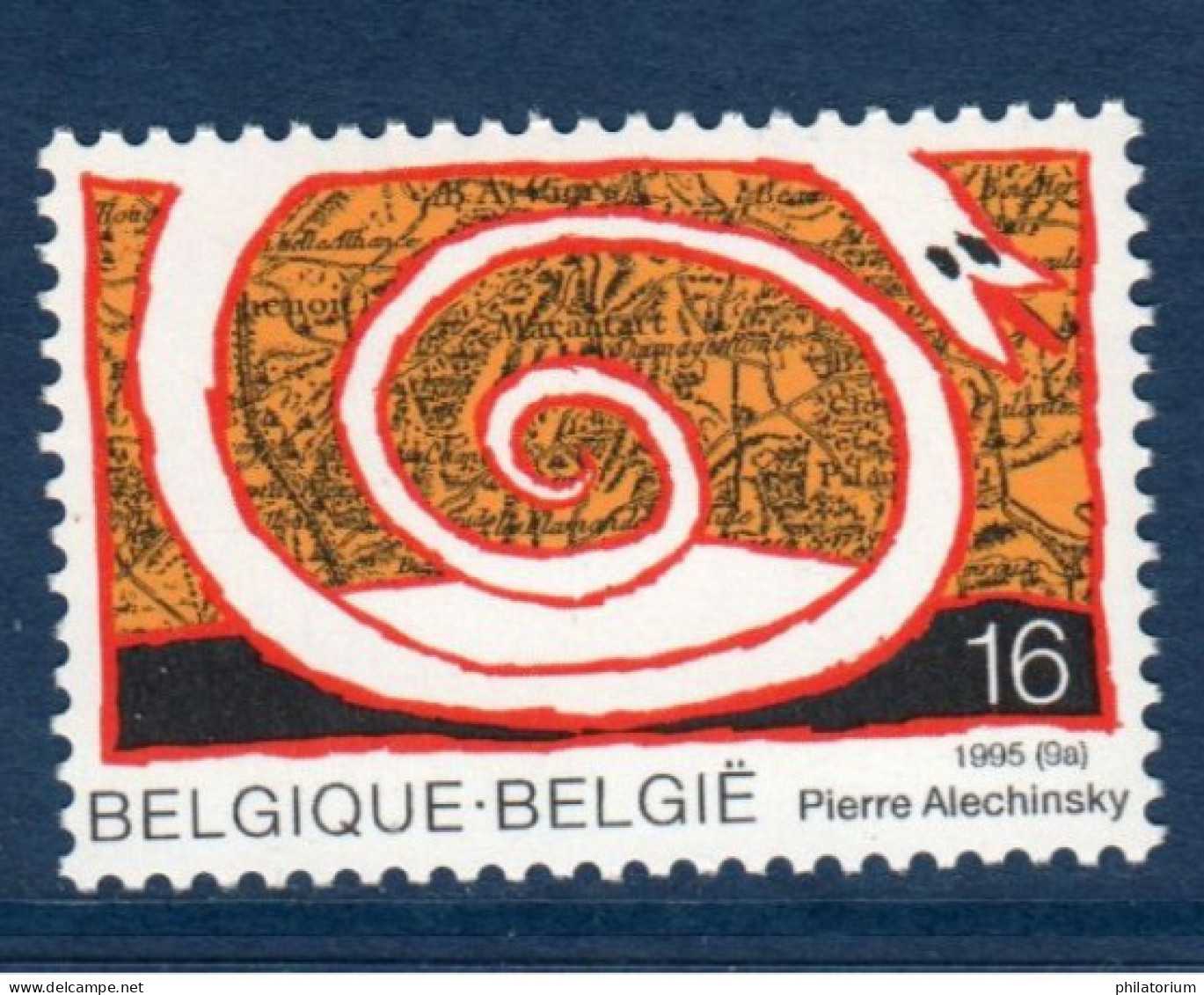 Belgique België, **, Yv 2603, Mi 2654, SG 3268, Alechinsky, - Modern