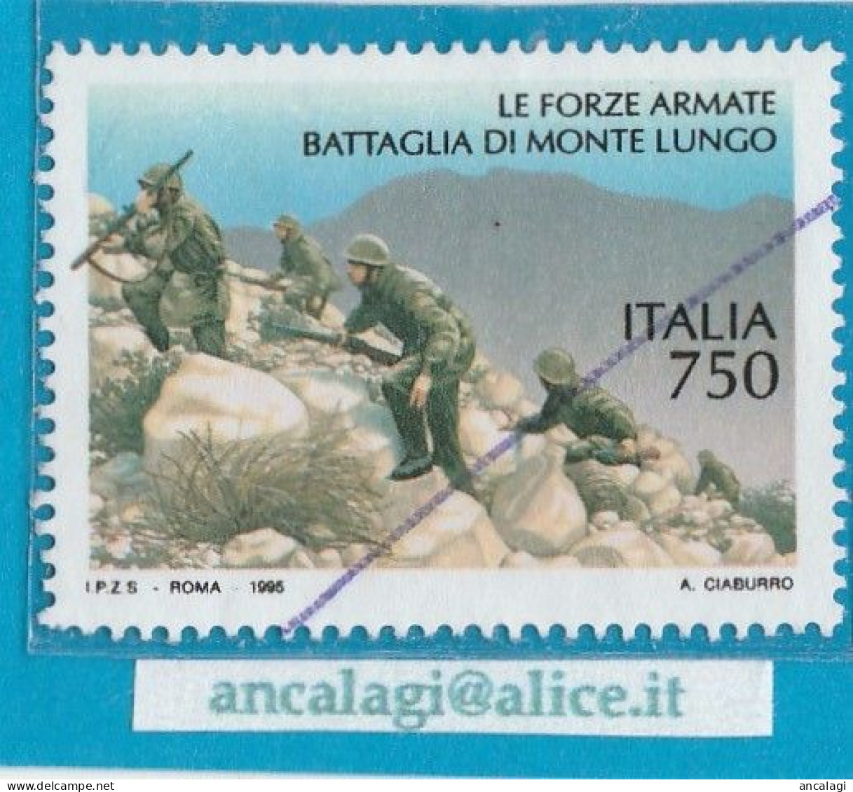 USATI ITALIA 2006 - Ref.0993B "LE FORZE ARMATE" 1 Val. Con Annullo A Penna - - 2001-10: Usati