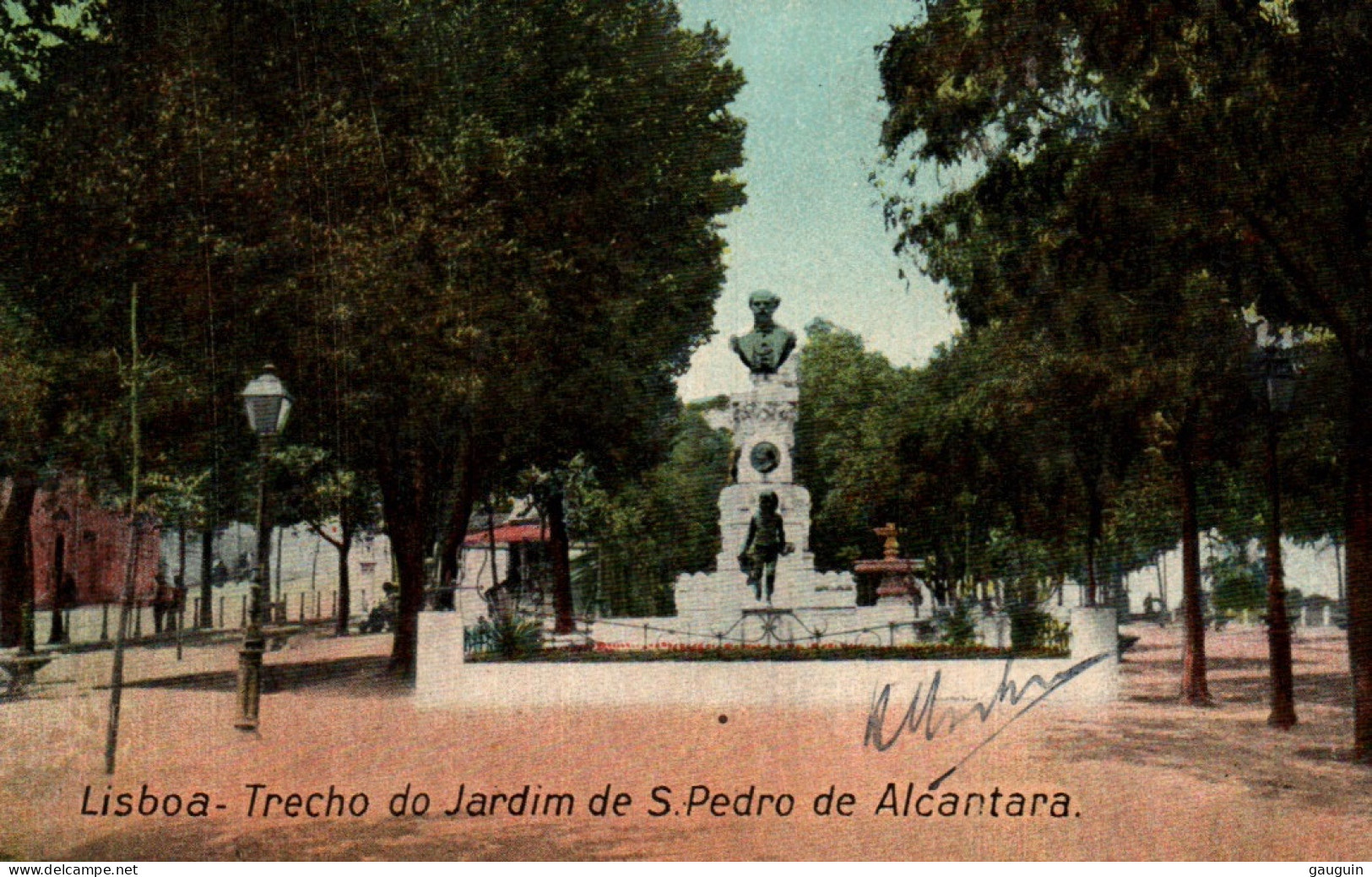 CPA - LISBOA - Trecho Do Jardim De S.Pedro De Alcantara - Edition ... - Lisboa