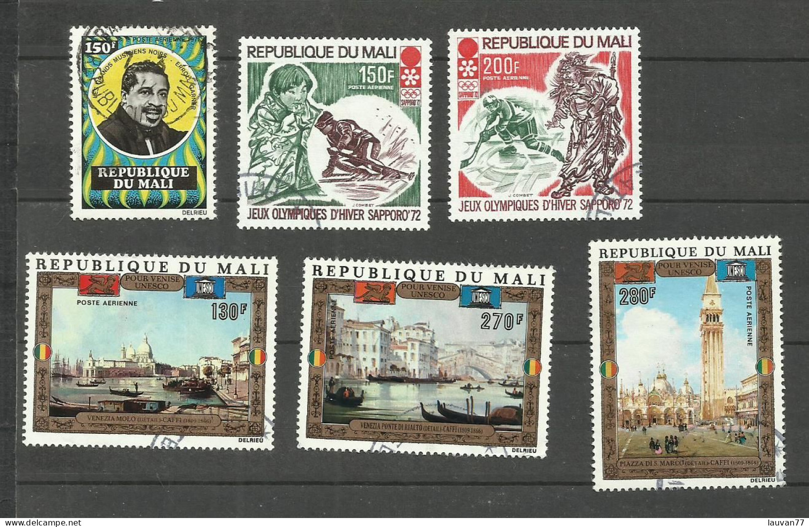 MALI POSTE AERIENNE N°138, 140 à 144 Cote 4.50€ - Mali (1959-...)