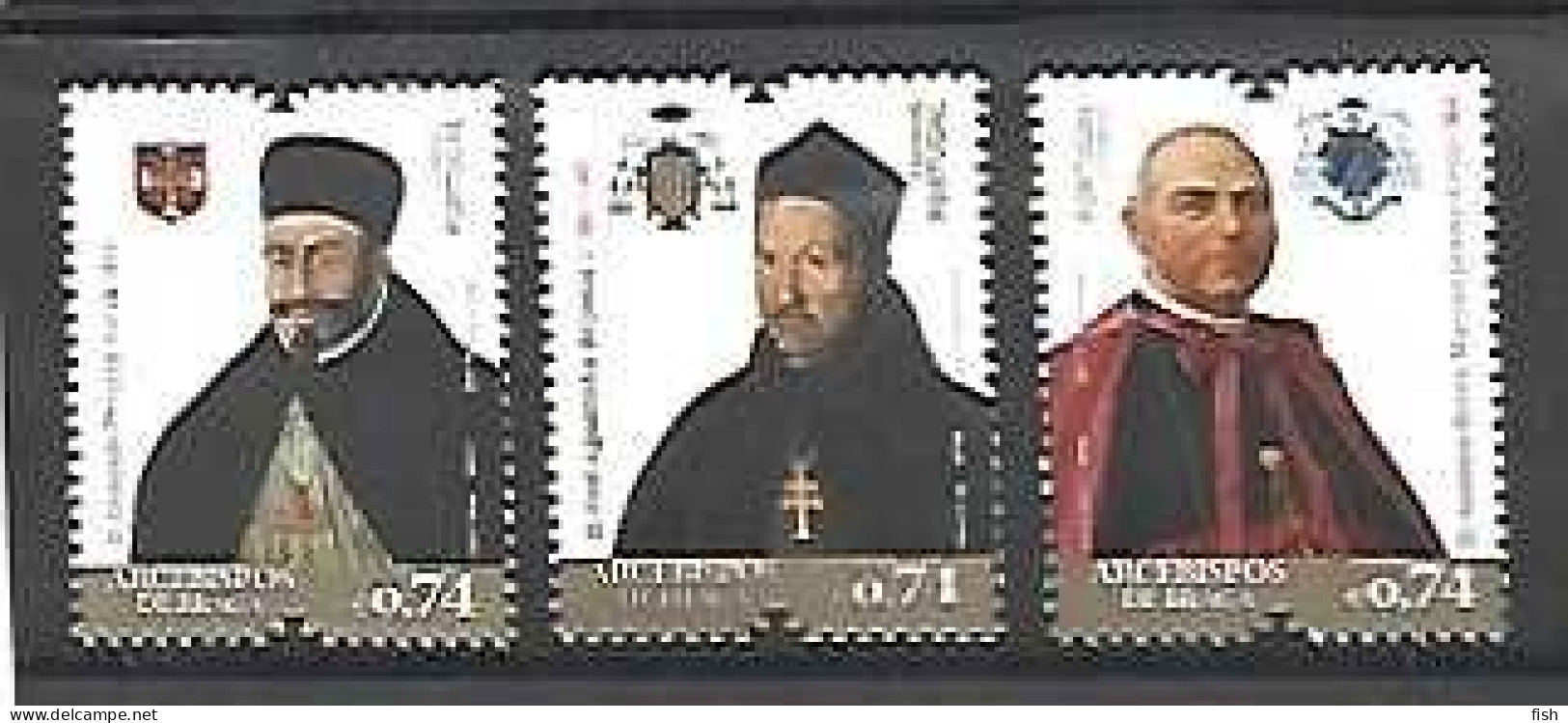 Portugal ** & Braga Archbishops, V Group 2022 (82787) - Sellos