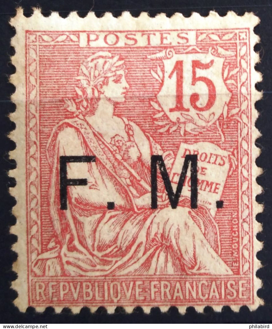 FRANCE                     F.M  2                     NEUF* - Timbres De Franchise Militaire