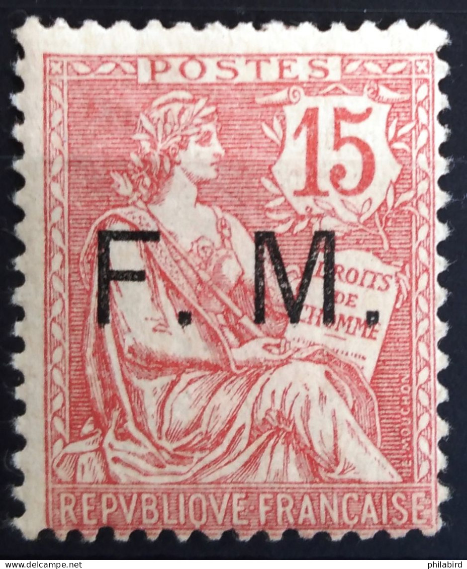 FRANCE                     F.M  2                     NEUF* - Timbres De Franchise Militaire