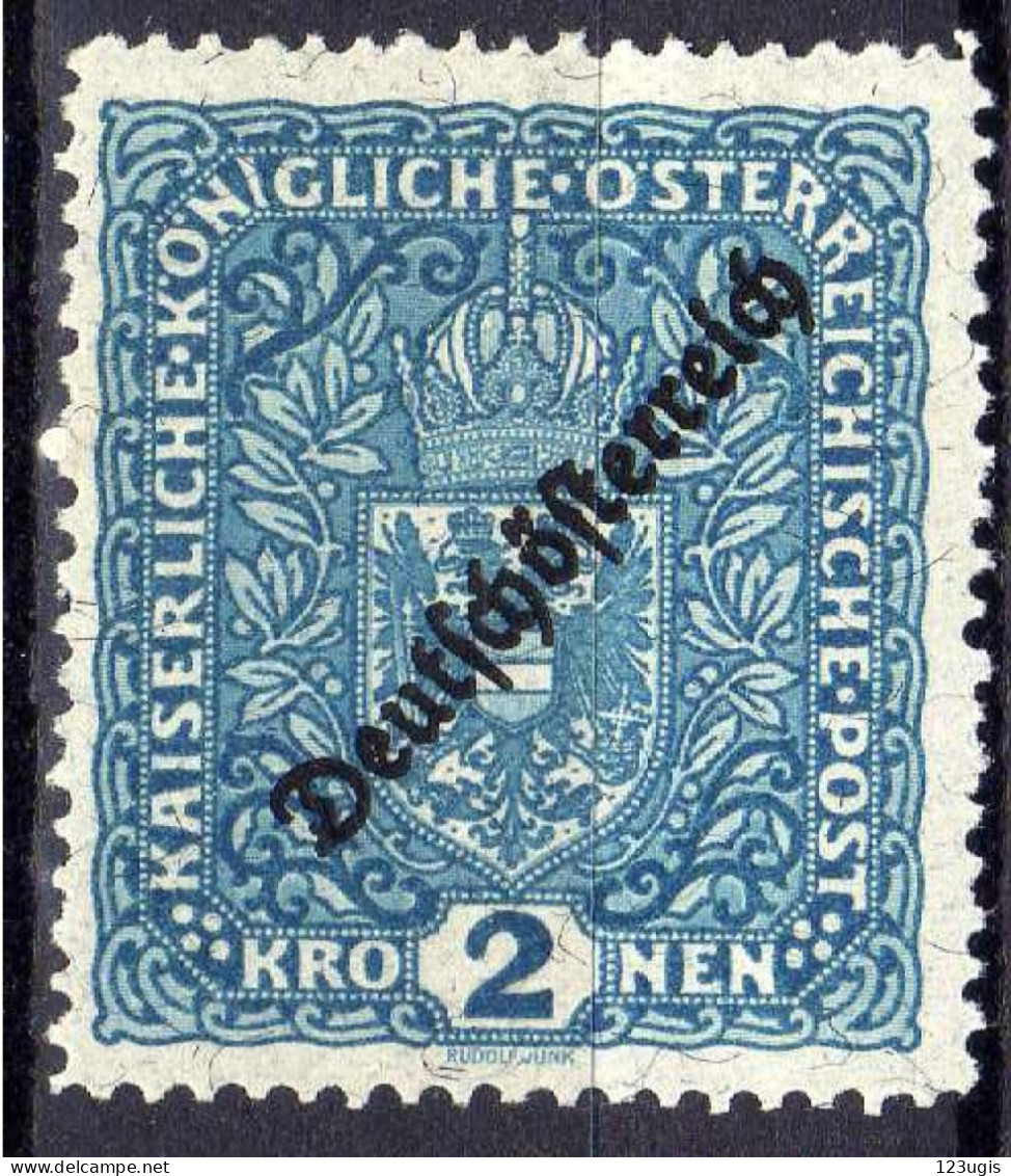 Österreich 1919, Mi 243 II A * [250421XXVII] - Neufs