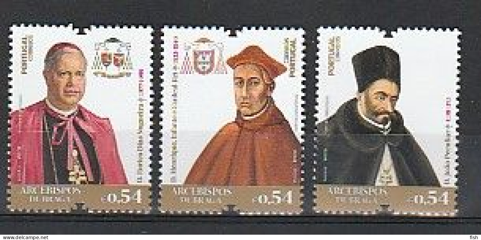 Portugal ** & Braga Archbishops, IV Group 2021 (768) - Postzegels
