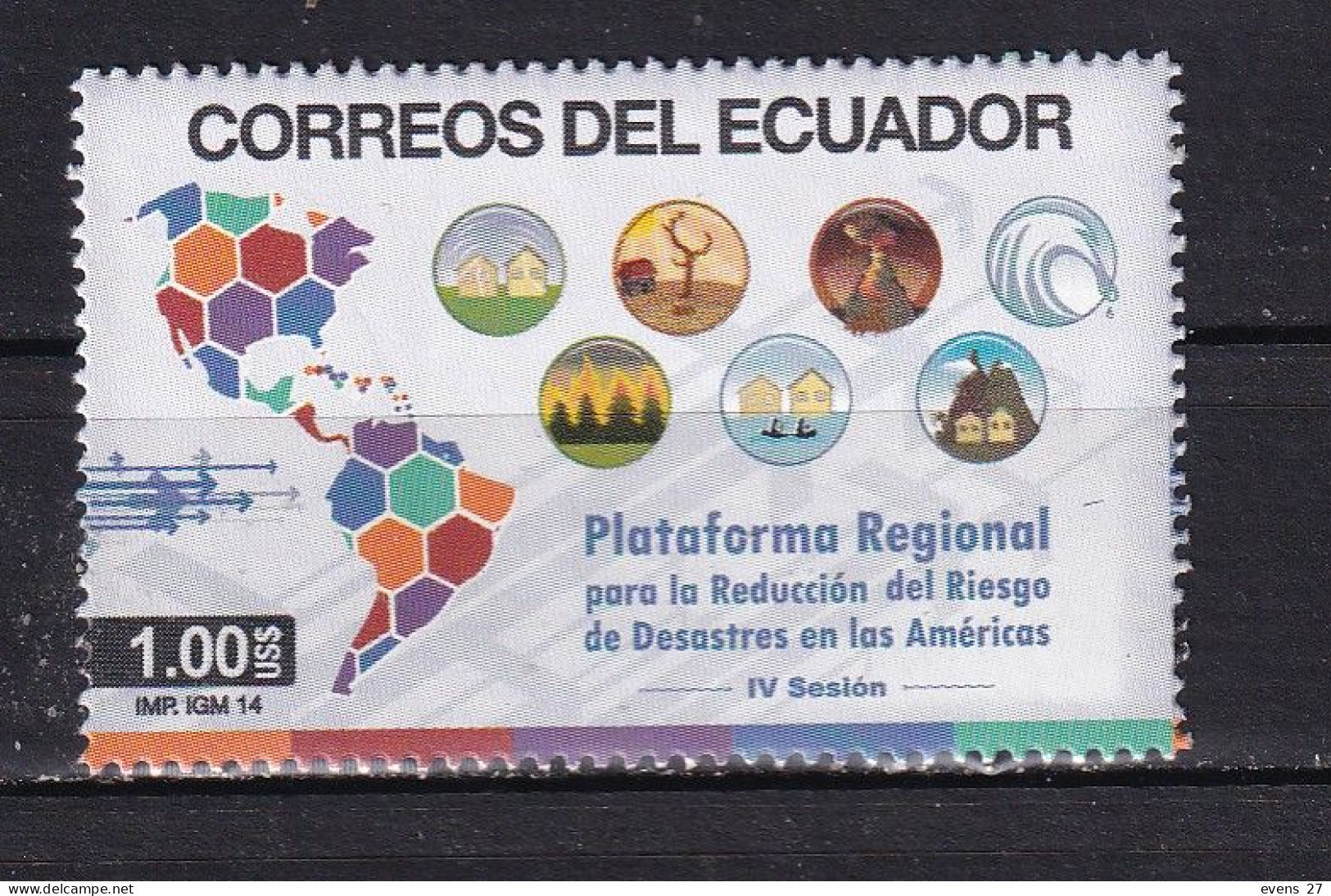 ECUADOR-2014-REGIONALS-MNH - Equateur
