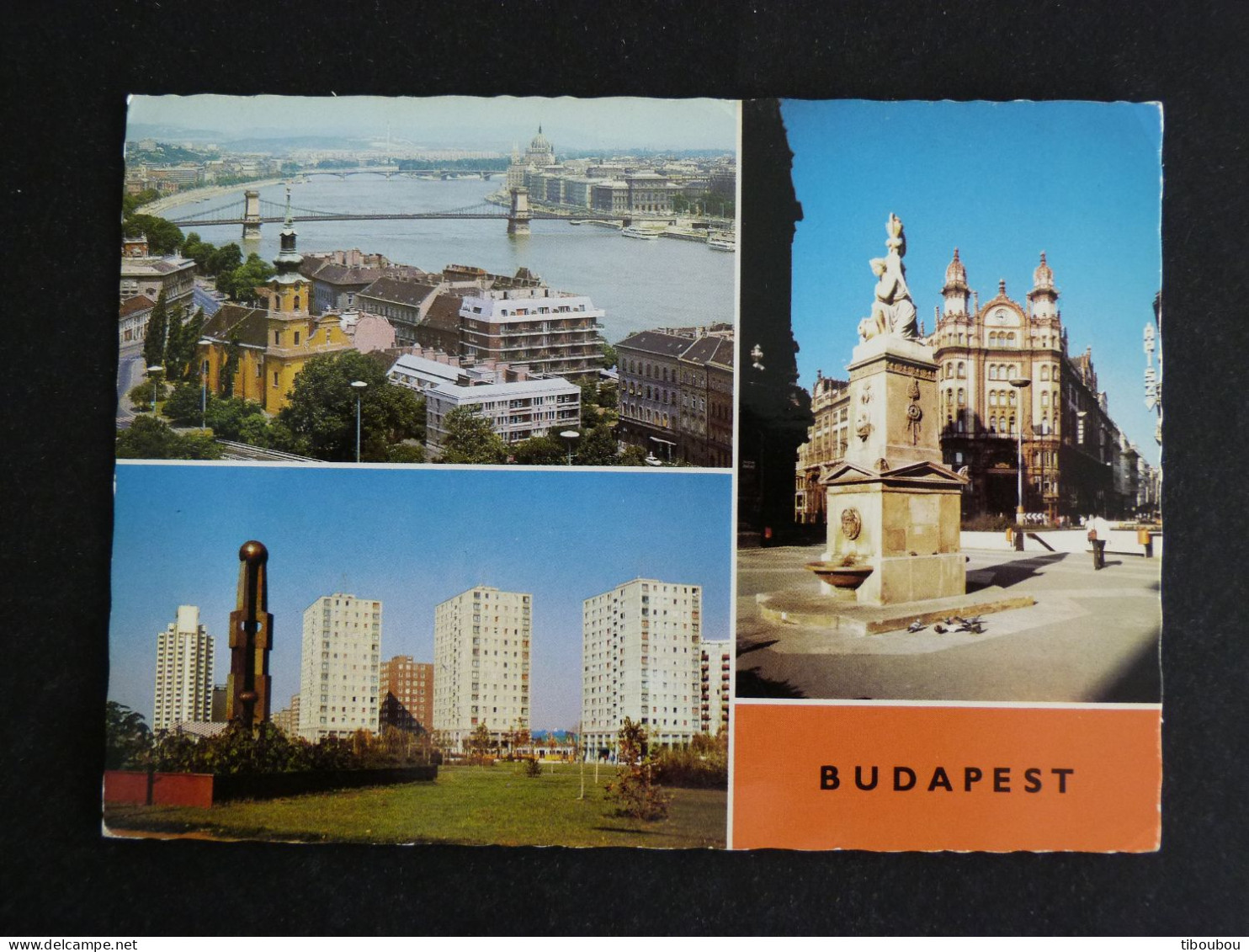 HONGRIE HUNGARY MAGYAR AVEC YT 2309 TOKAJ - BUDAPEST - Lettres & Documents