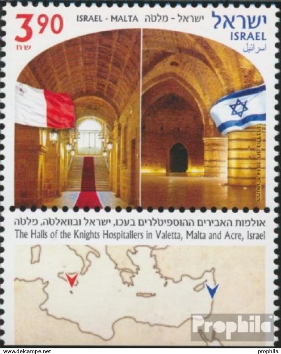 Israel 2391 Mit Tab (kompl.Ausg.) Postfrisch 2014 Dipl. Beziehung Mit Malta - Ongebruikt (met Tabs)