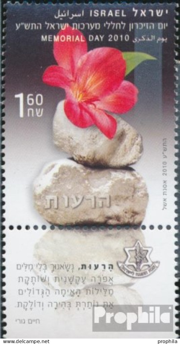 Israel 2115 Mit Tab (kompl.Ausg.) Postfrisch 2010 Gedenktag - Ungebraucht (mit Tabs)