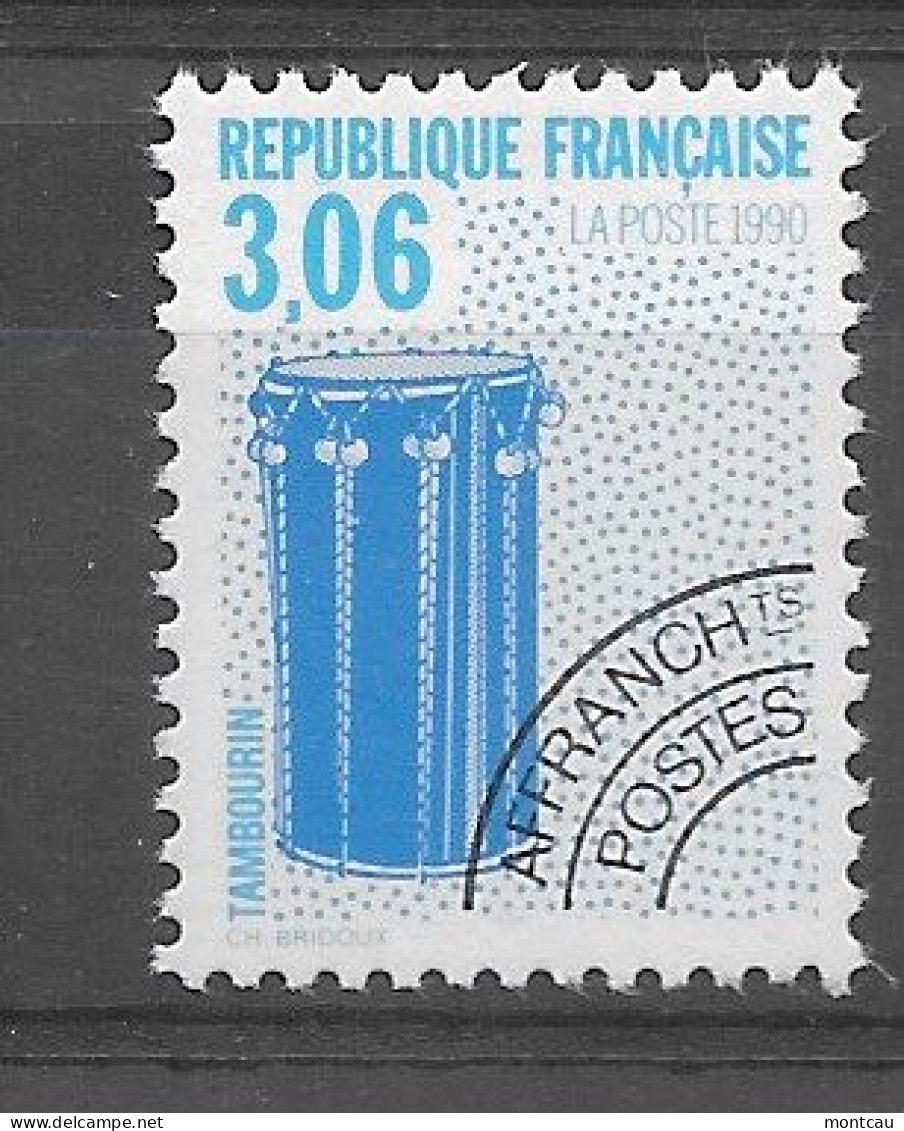 Francia - 1990. YT = Po 208 -  (**). Precancelados  Instrumento De Musica - 1989-2008