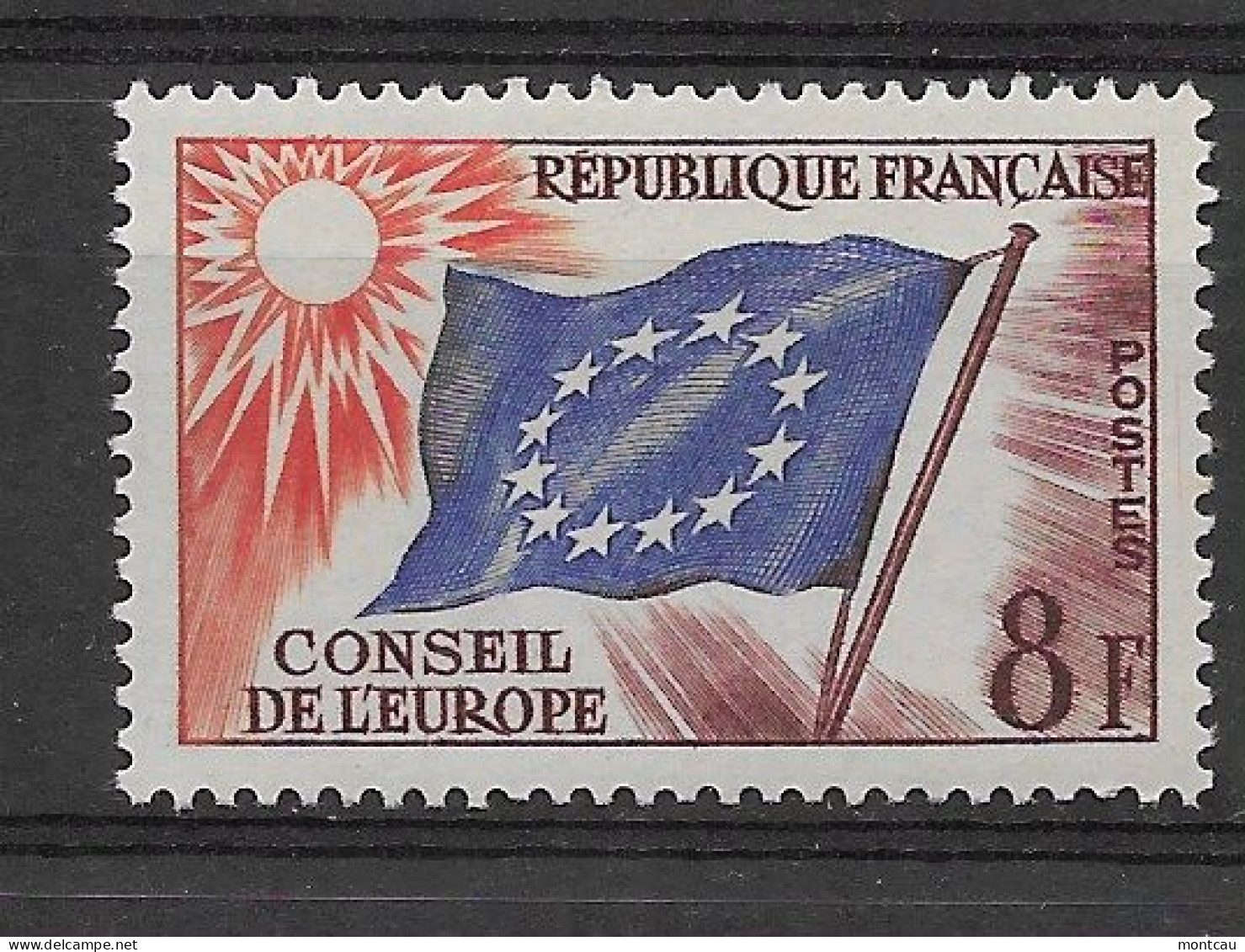 Francia 1958. YT = Ser 17-  (**). Servicio - Nuevos