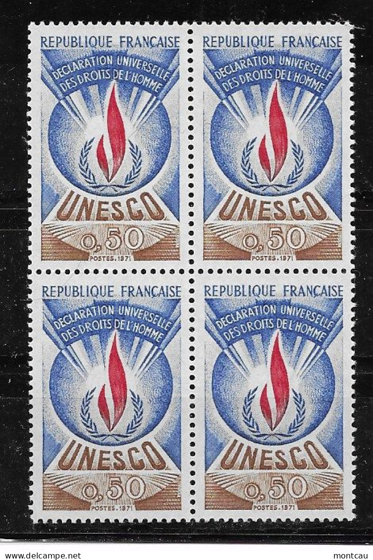 Francia 1969. YT = Ser 41 -  (**). Unesco - Mint/Hinged