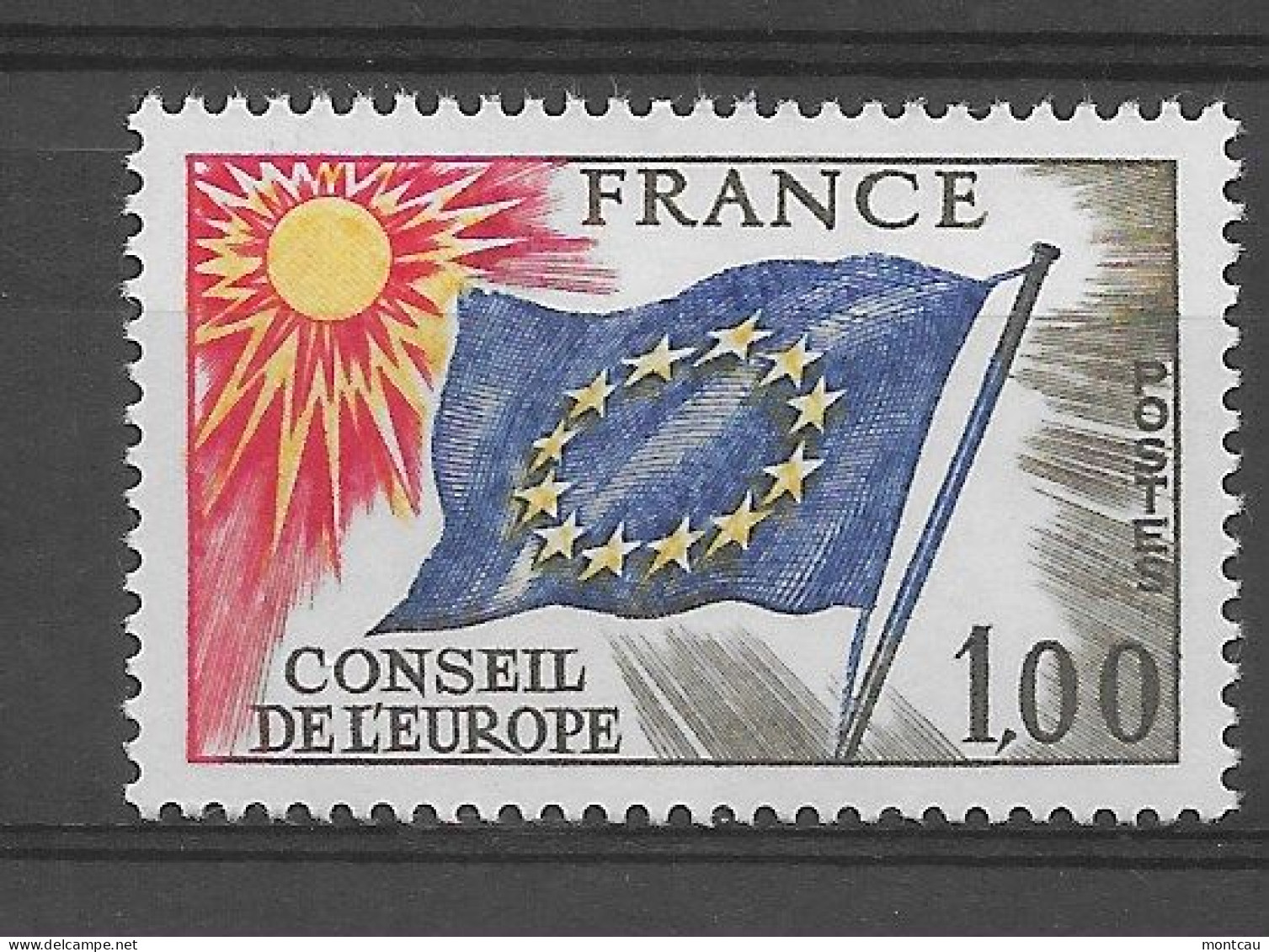 Francia 1976. YT = Ser 49 -  (**). Consejo De Europa - Nuovi