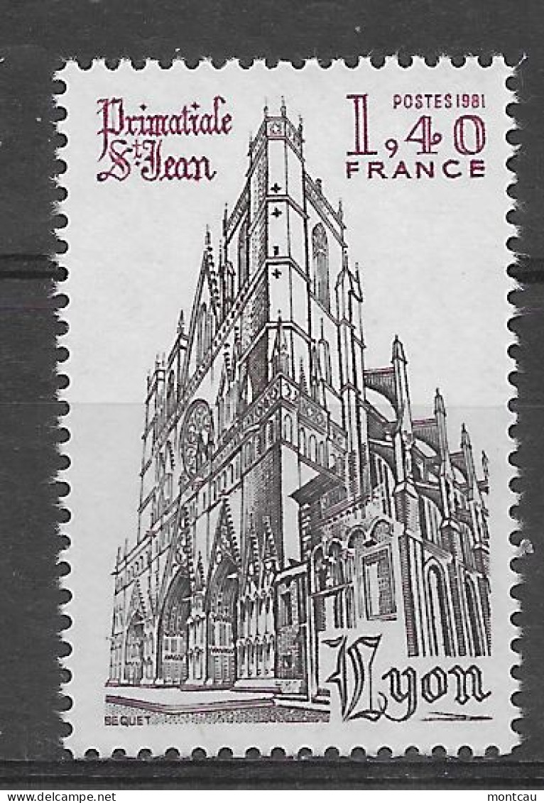 France 1981.  Cath Lyon Yv 2132  (**) - Ungebraucht