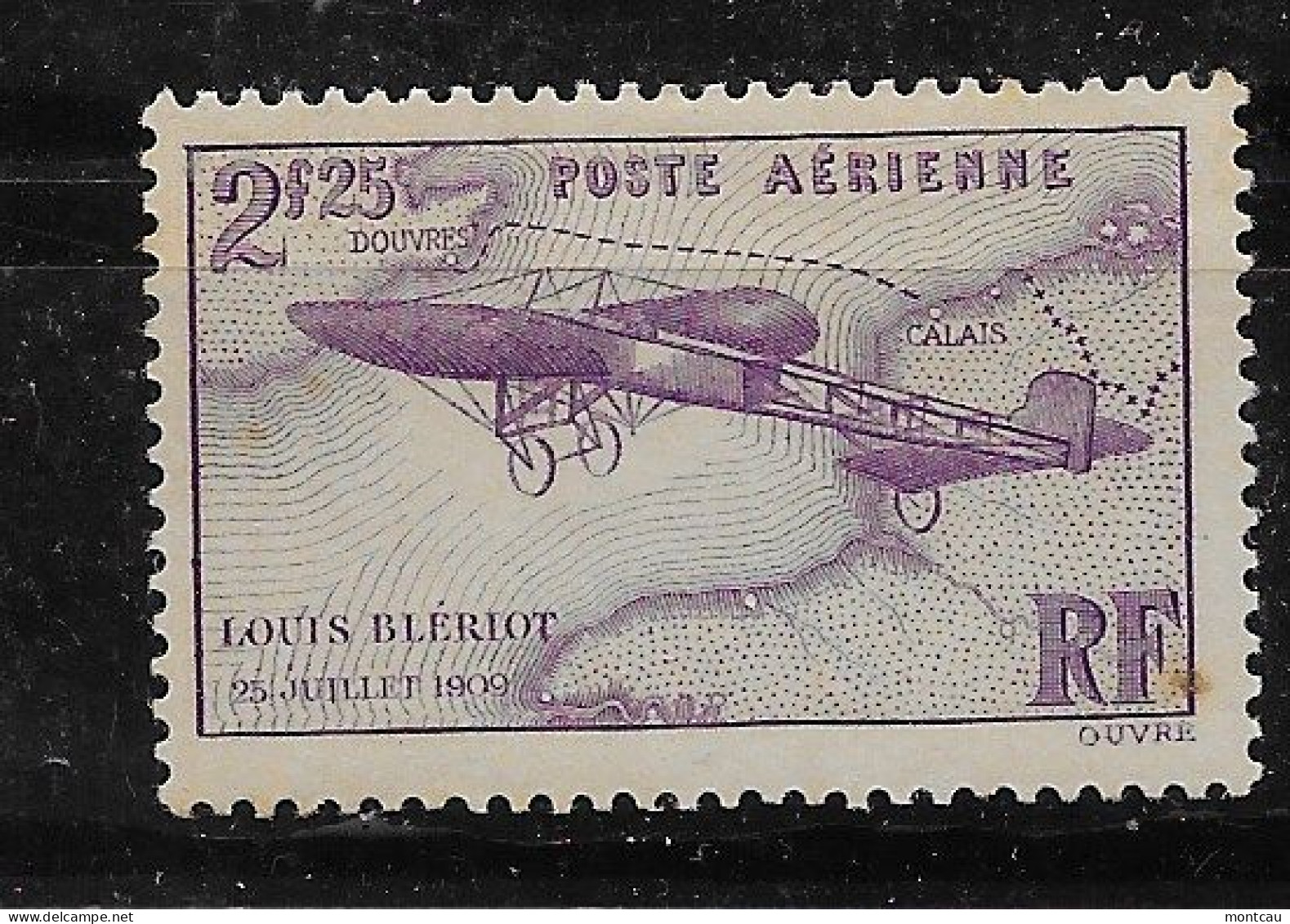 Francia 1934. YT = Aer-7 -  (*). Trav De La Mancha - 1927-1959 Used