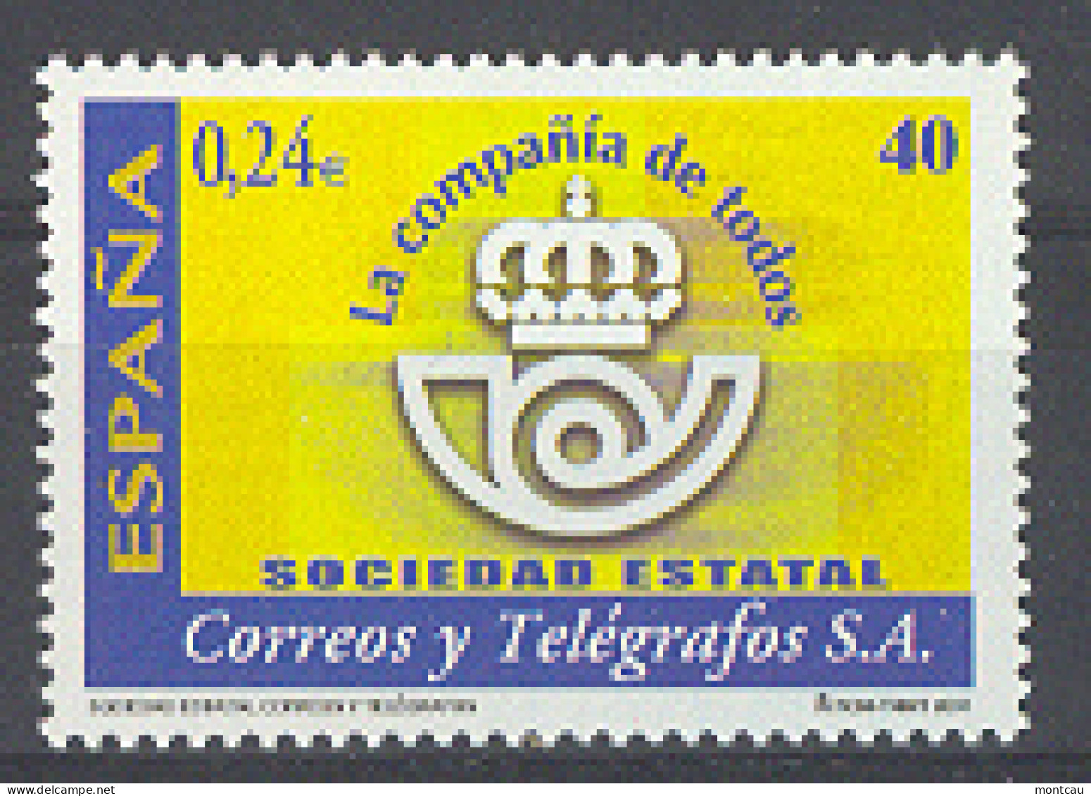 Spain 2001 - Sociedad De Correos Ed 3815 - Unused Stamps