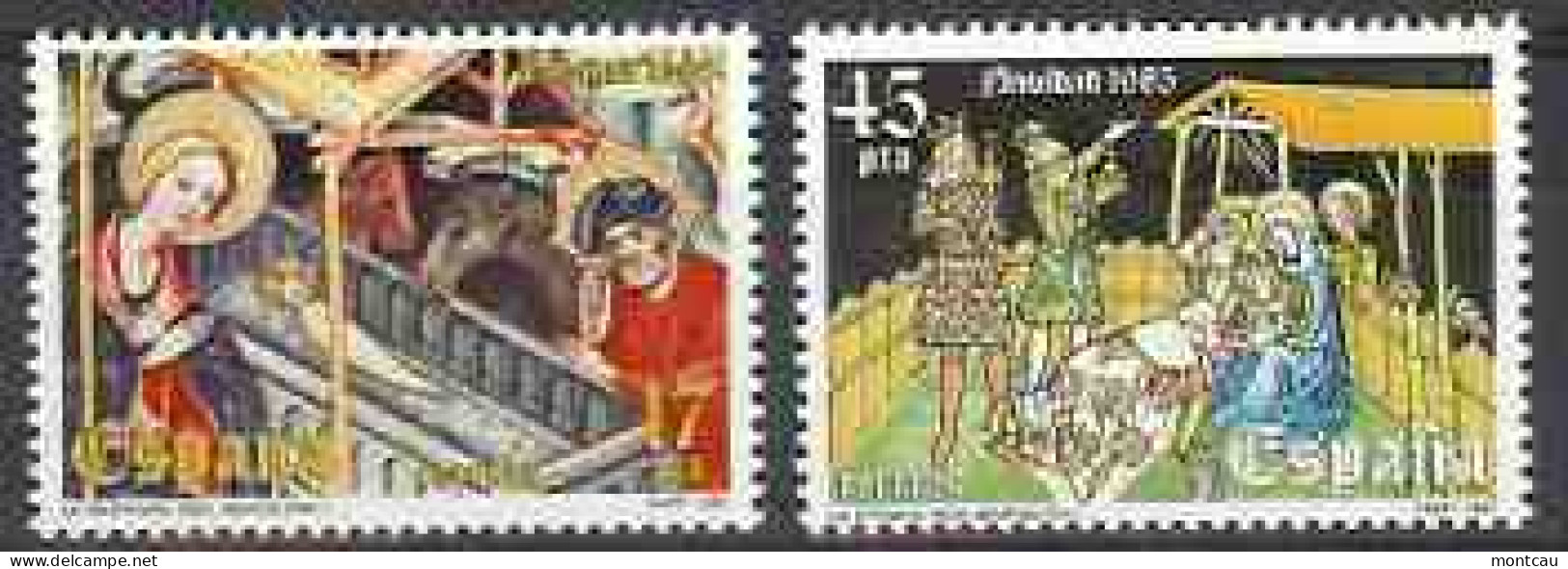 Spain 1985 - Navidad Ed 2818-19 (**) - Unused Stamps