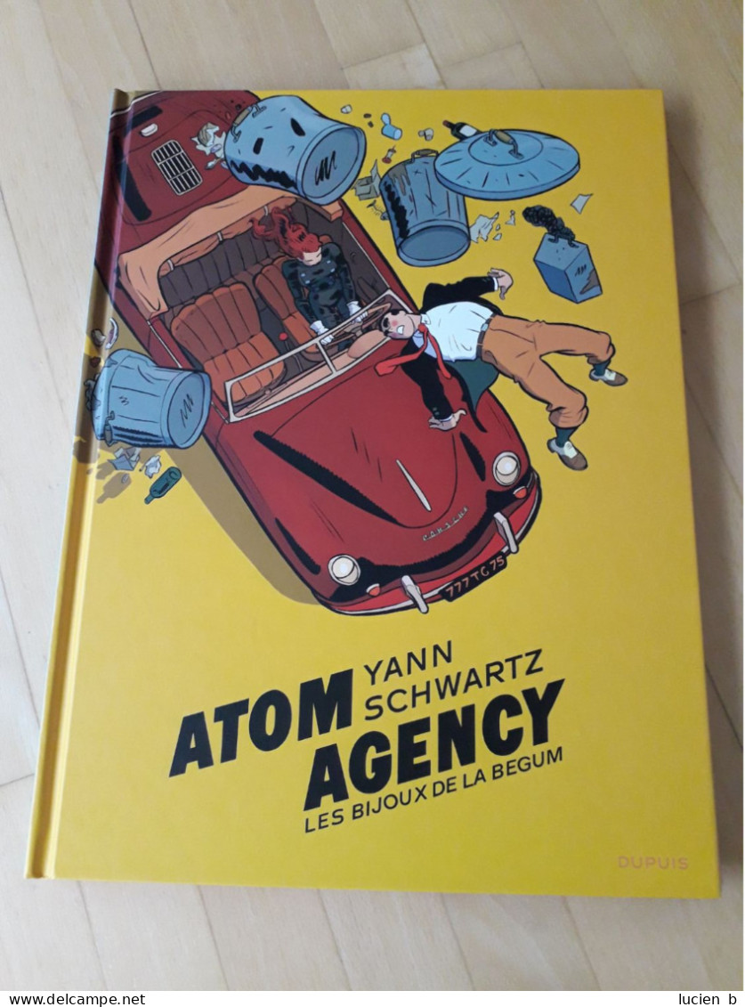 SCHWARTZ  - Ex-libris "Atom Agency, Tome 1"  Les Timbrés De La Nation  (***) - Illustrateurs S - V