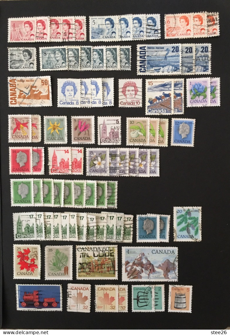 Canada  Assorted Used Stamps - Sonstige & Ohne Zuordnung