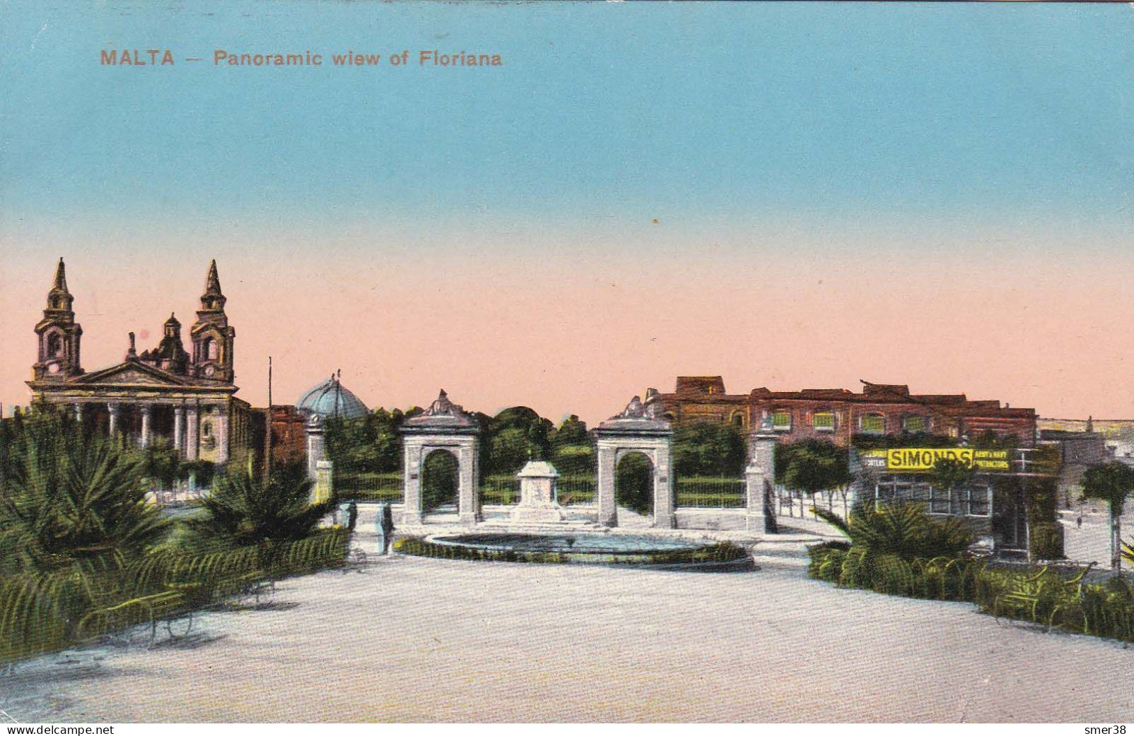 Malte - Vue Panoramique De Floriana  - Cpa - Malte