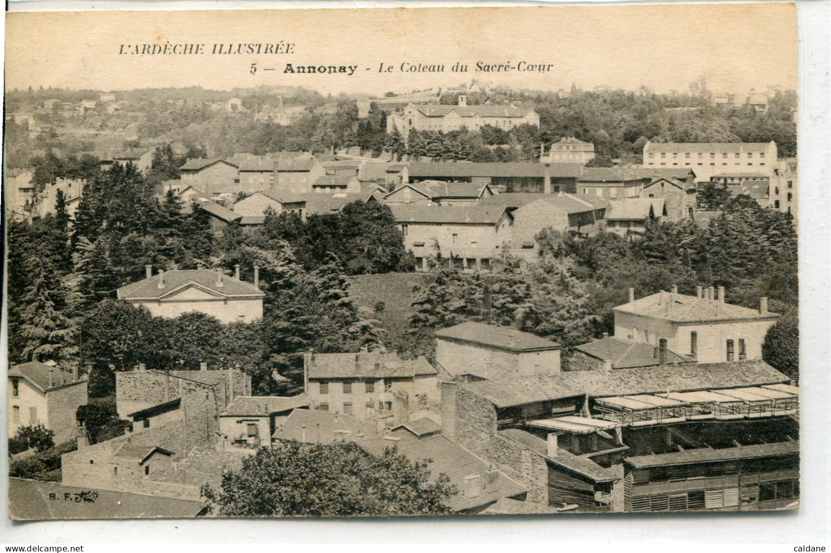 - 07 -  ARDECHE  - ANNONAY - Le. Coteau Du Sacré Coeur - Annonay