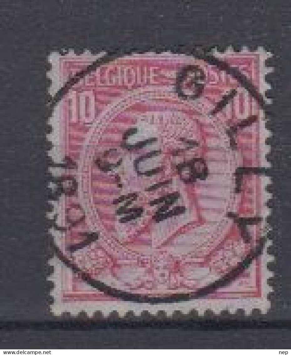 BELGIË - OBP - 1884/91 - Nr 46 T0 (GILLY) - Coba + 2.00 € - 1884-1891 Leopold II.