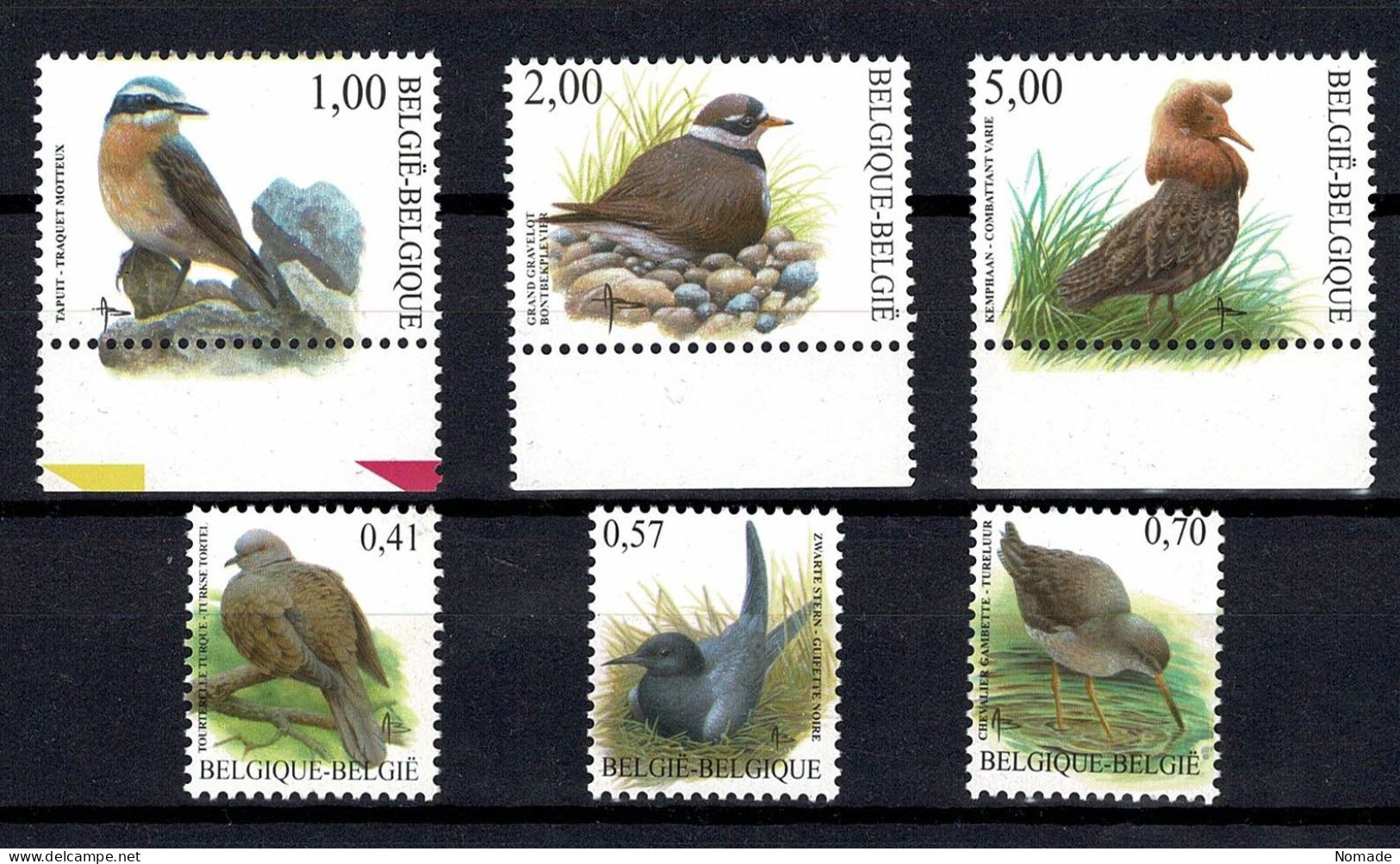 Belgique COB 3135/3140 Buzin VF 9,68 € - Unused Stamps