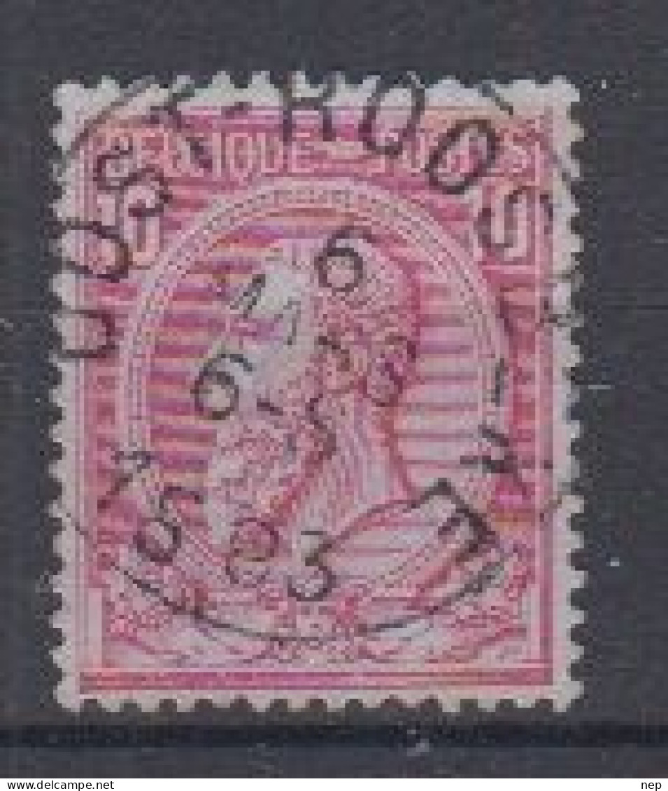 BELGIË - OBP - 1884/91 - Nr 46 T0 (OOST-ROOSBEKE) - Coba + 8.00 € - 1884-1891 Leopold II