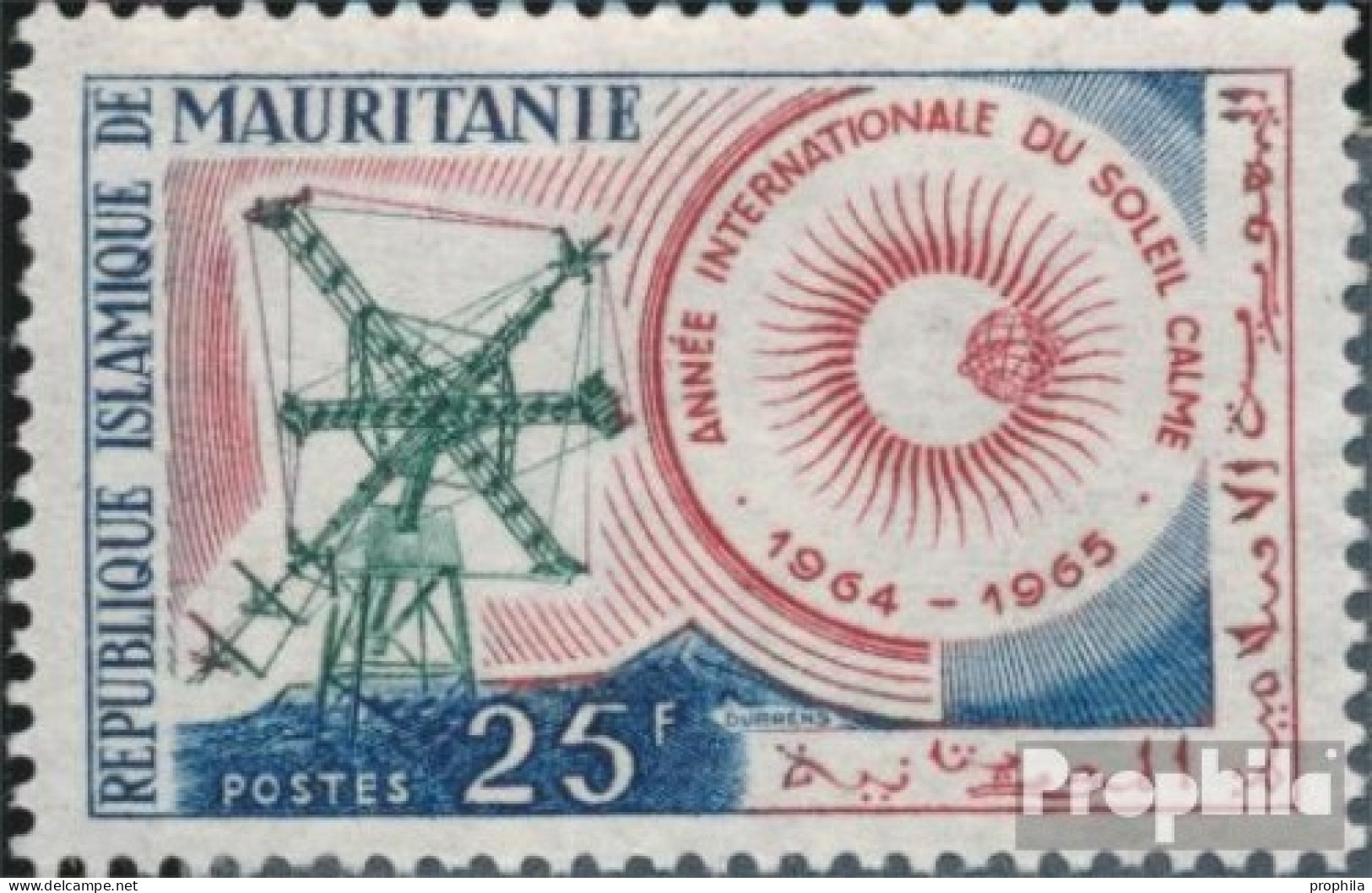 Mauretanien 231 (kompl.Ausg.) Postfrisch 1964 Jahr Der Ruhigen Sonne - Mauritanië (1960-...)