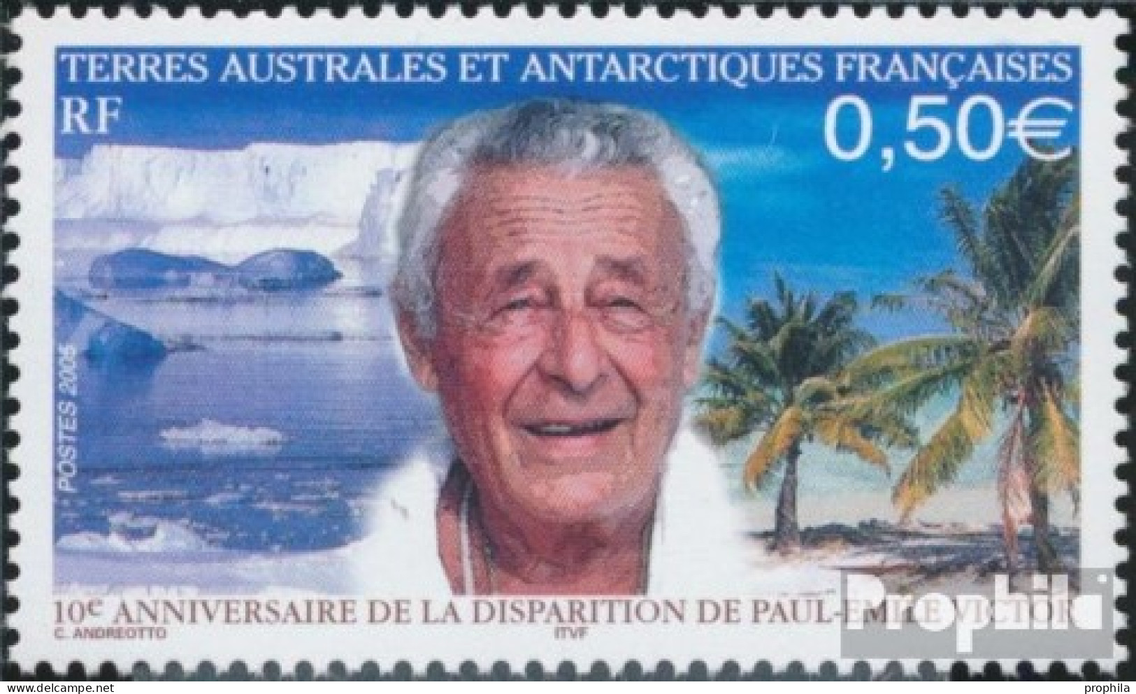 Französ. Gebiete Antarktis 569 (kompl.Ausg.) Postfrisch 2005 Paul Emile Victor - Unused Stamps