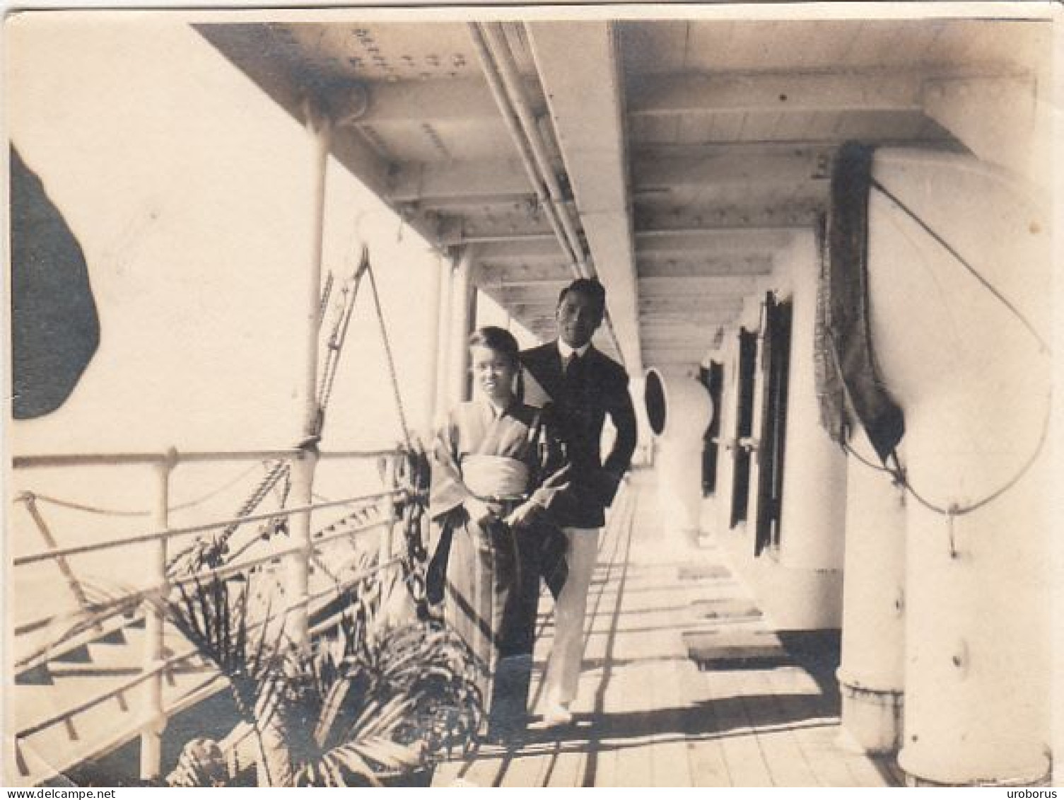 JAPAN - On Board Of The Japanese Ship 1926 - Asia