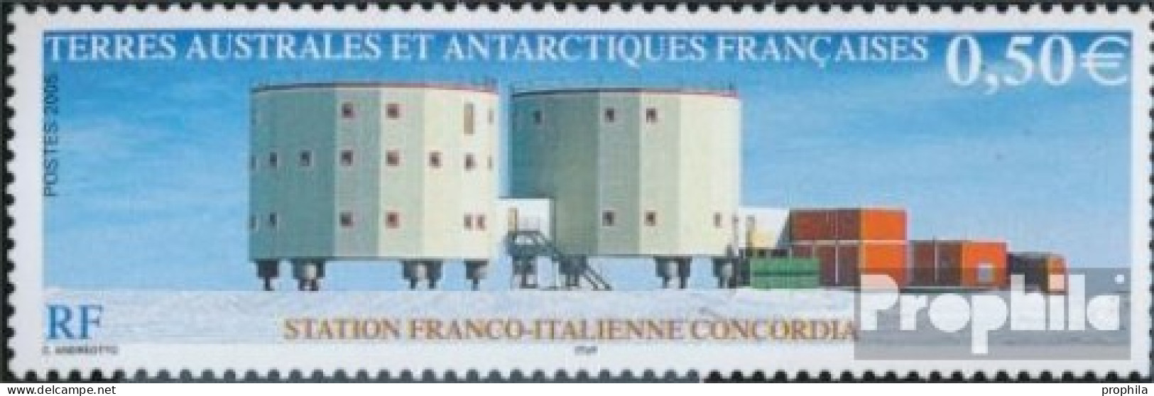 Französ. Gebiete Antarktis 567 (kompl.Ausg.) Postfrisch 2005 Forschungsstation Concordia - Nuovi