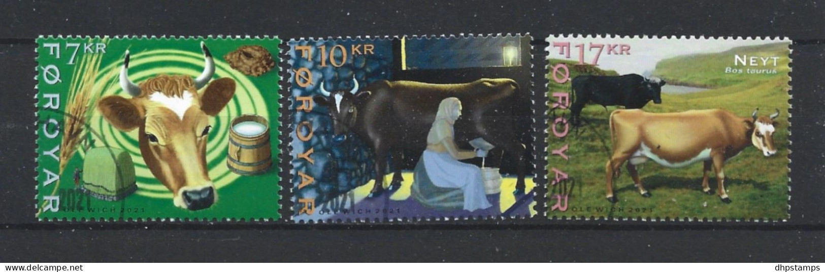 Faroer 2021 Cattle Farming Y.T. 1012/1014 (0) - Faeroër