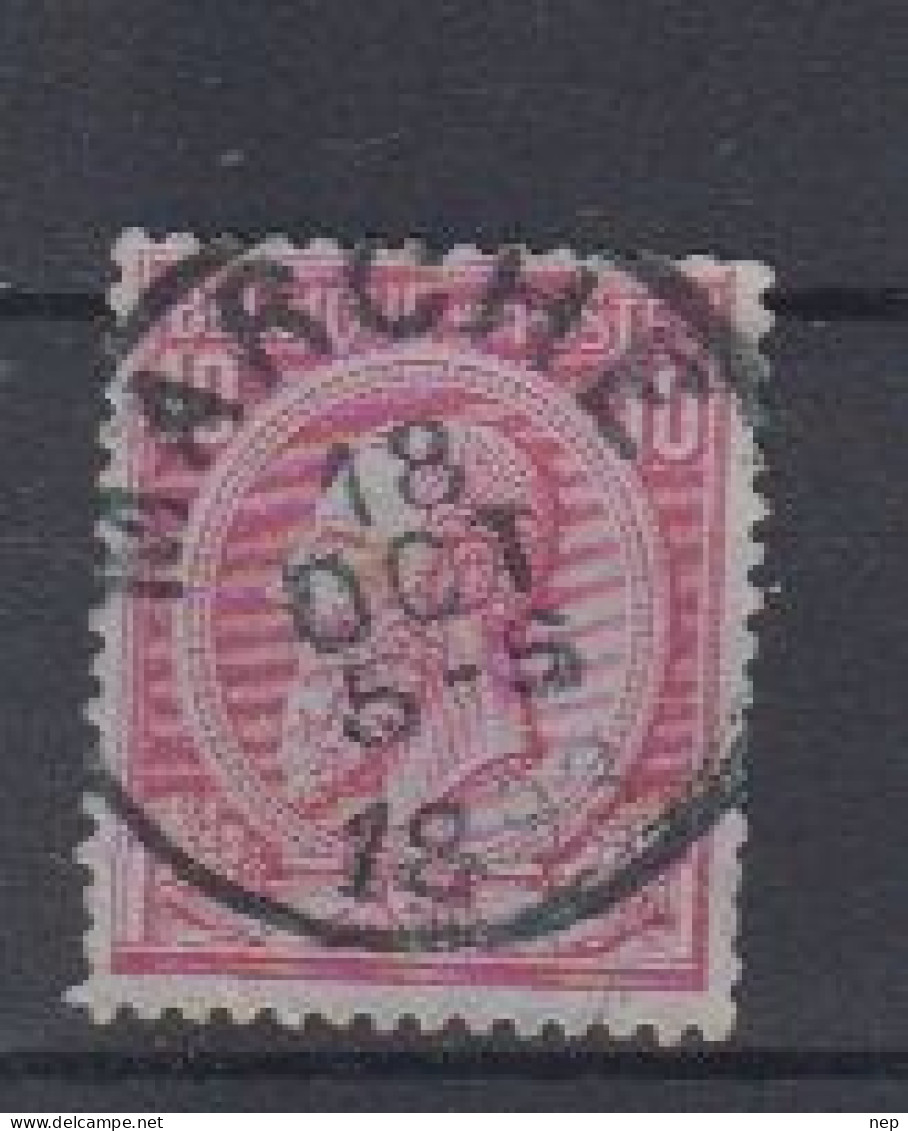 BELGIË - OBP - 1884/91 - Nr 46 T0 (MARCHE) - Coba + 2.00 € - 1884-1891 Léopold II