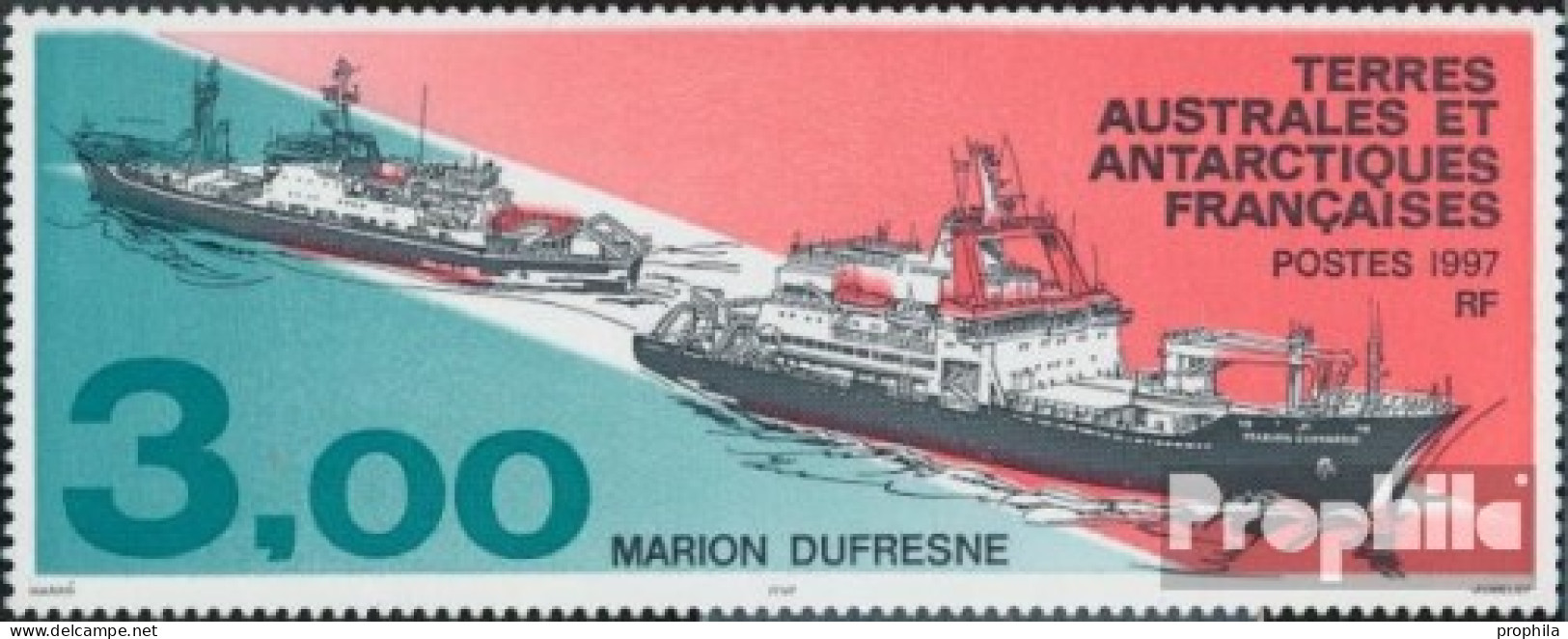 Französ. Gebiete Antarktis 360 (kompl.Ausg.) Postfrisch 1997 Schiffe - Unused Stamps