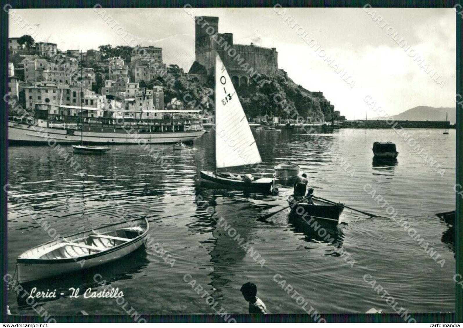 La Spezia Lerici Barche Foto FG Cartolina ZK5844 - La Spezia