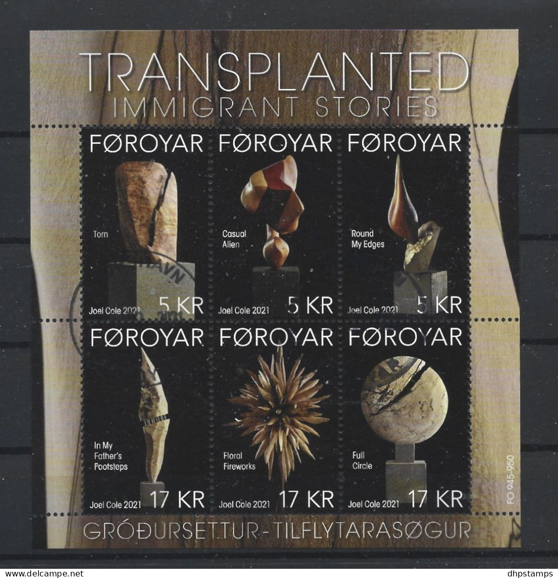 Faroer 2021 Transplanted Sheet Y.T. F 1000/1005 (0) - Faeroër