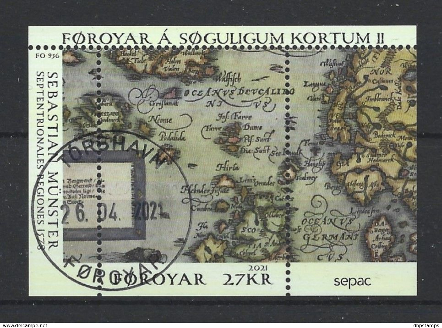 Faroer 2021 Sepac Cartography Y.T. F 1007 (0) - Faeroër