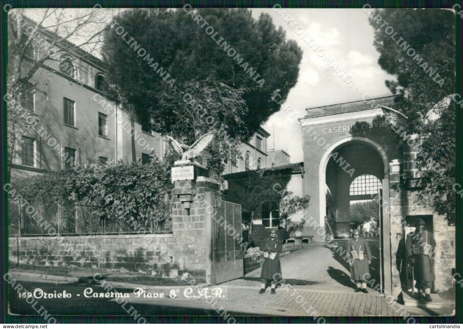 Terni Orvieto Caserma MACCHIA Foto FG Cartolina ZK4686 - Terni