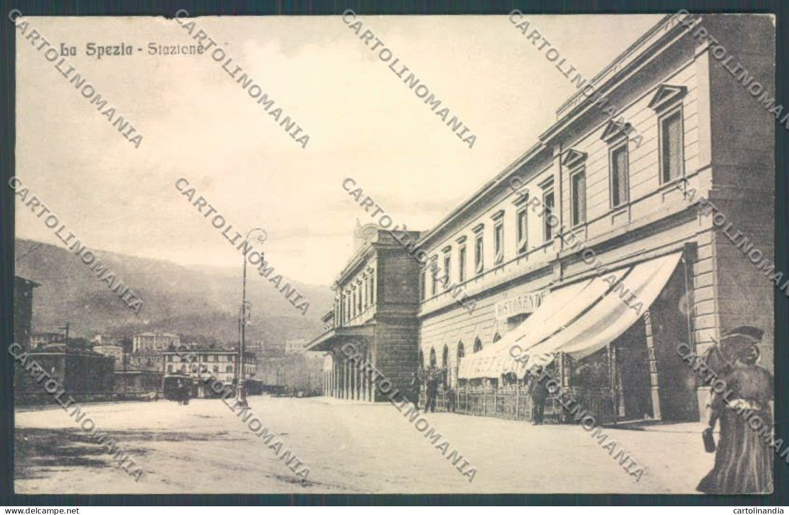 La Spezia Città Stazione Cartolina ZT7100 - La Spezia