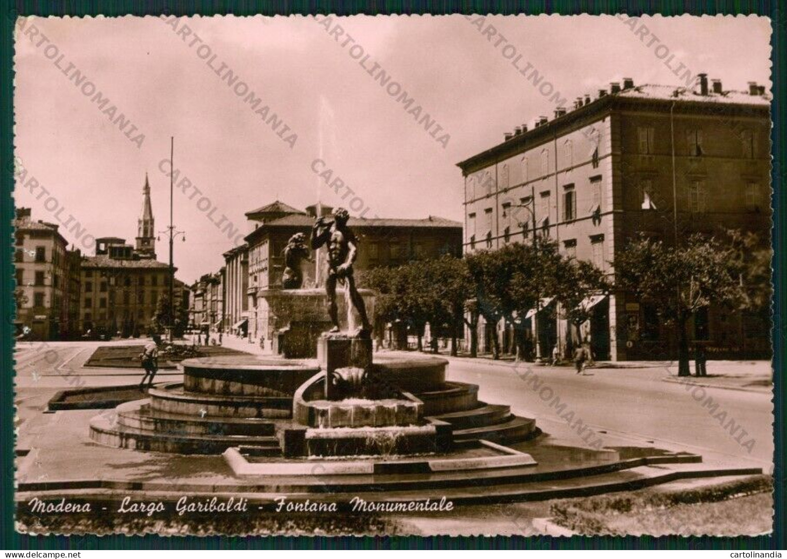 Modena Città COLLA PIEGHINA FORI Foto FG Cartolina ZK1748 - Modena