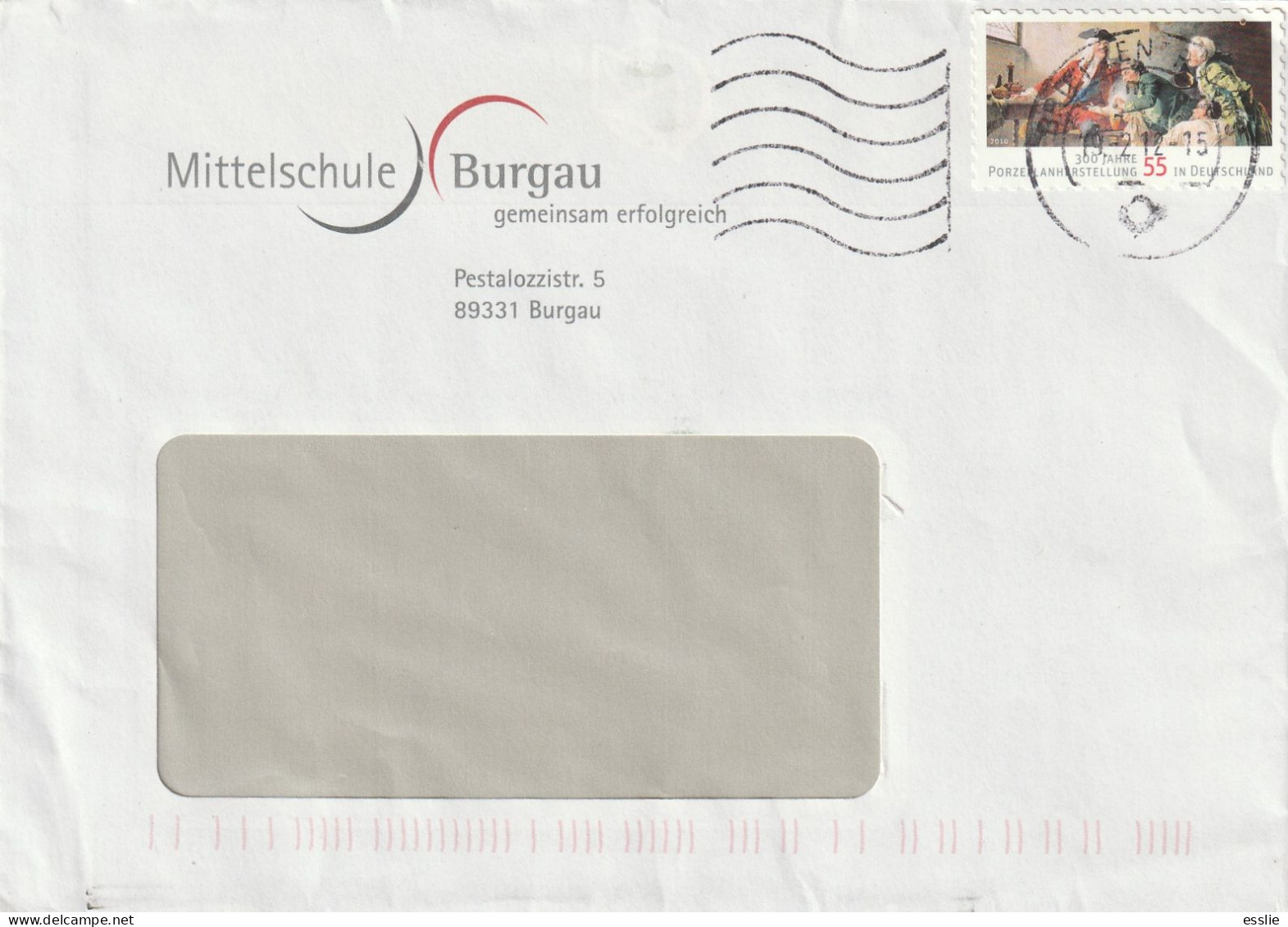 Germany Federal Cover - 2010 - 300th Anniversary Of German Porcelain Production Variety - Lettres & Documents