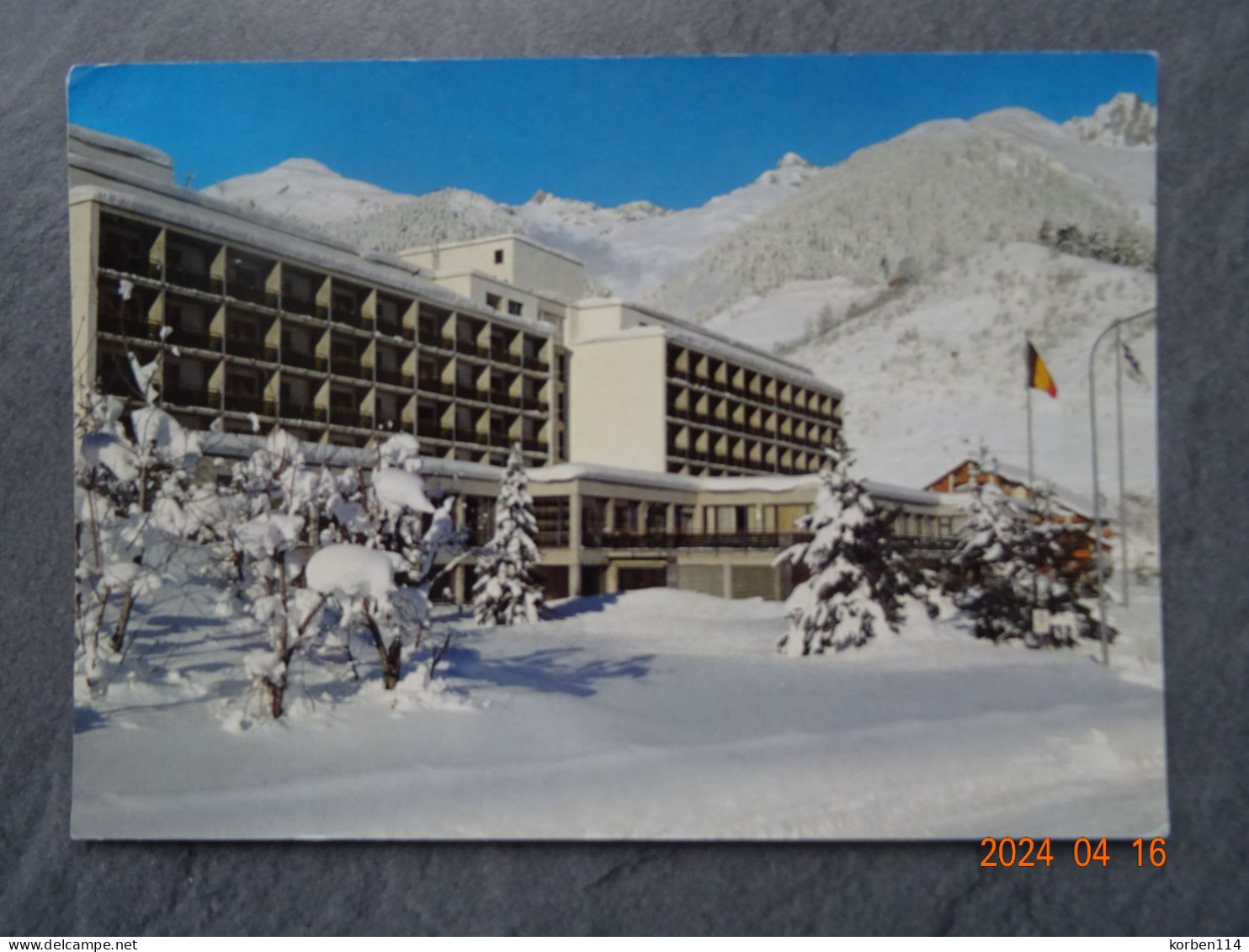 HOTEL    "   ACLA DA FONTAUNA  "  DISENTIS - Alberghi & Ristoranti