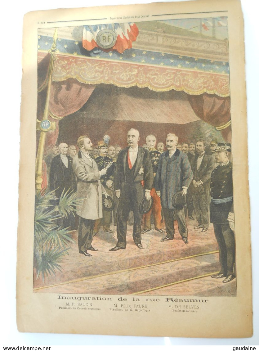 LE PETIT JOURNAL N°327 - 21 FEVRIER 1897 - ABDUL-HAMID KHAN - EMPIRE OTTOMAN - TURQUIE - Türkiye - Le Petit Journal