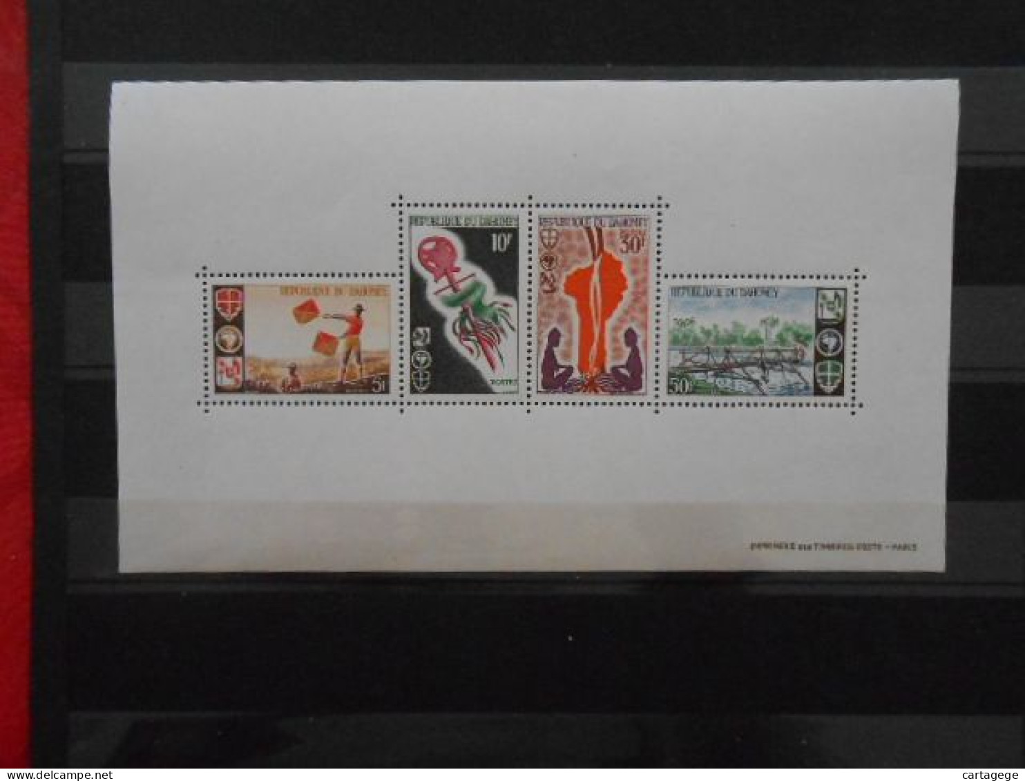 DAHOMEY YT BF 5 SCOUTISME** - Unused Stamps