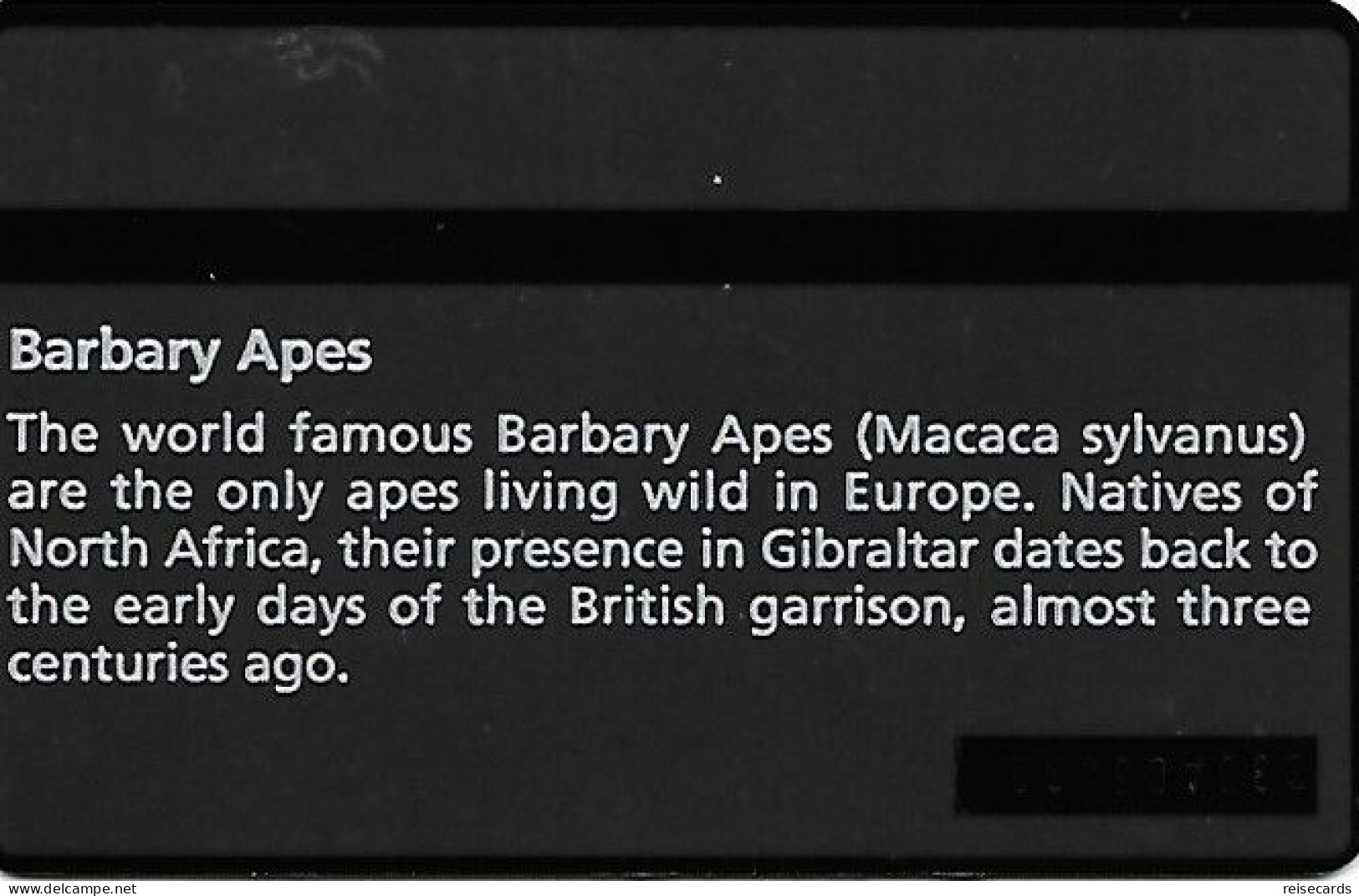 Gibraltar: GNC 230A Barbary Apes. Mint - Gibraltar