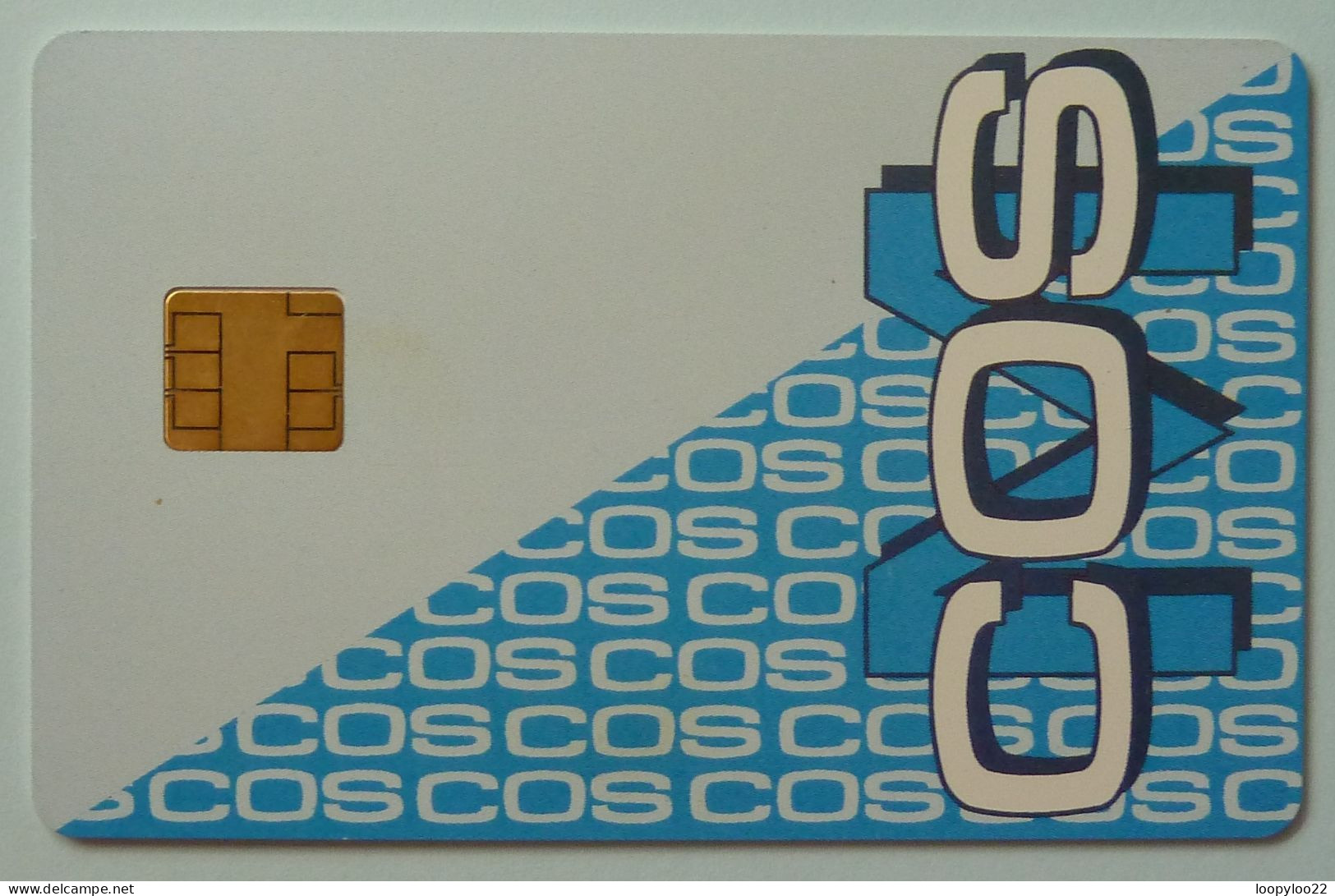 FRANCE - Chip - Gemplus Smartcard Demo - COS - 600 Agences