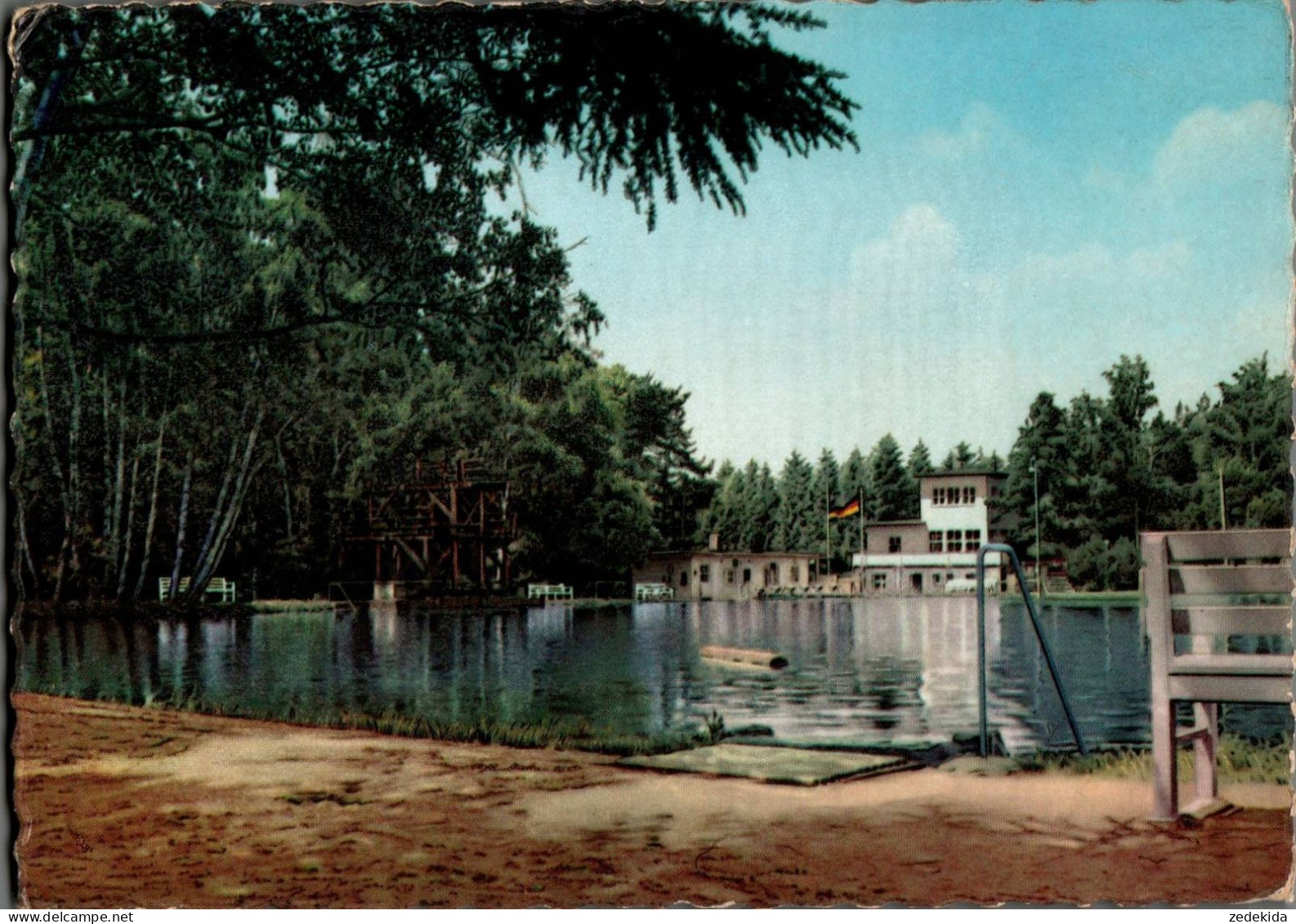 H1413 - Seifhennersdorf - Silberteich Waldbad Freibad - VEB Bild Und Heimat Reichenbach - Seifhennersdorf