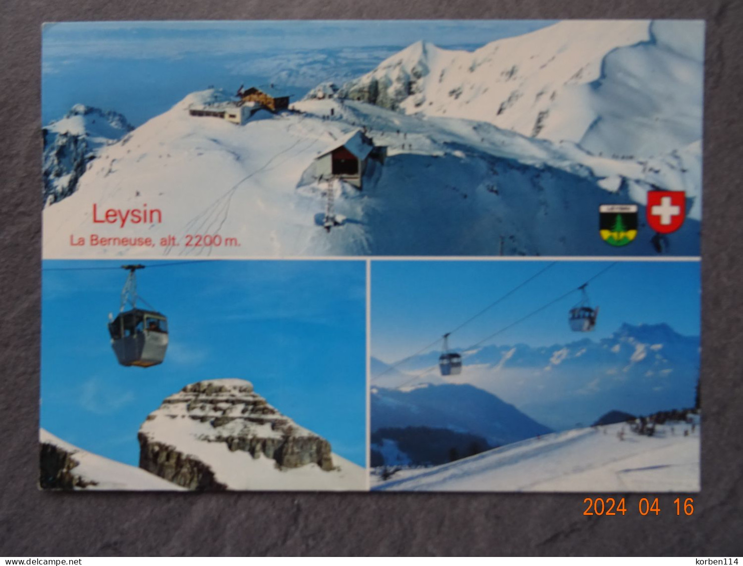 LEYSIN  LA BERNEUSE - Leysin