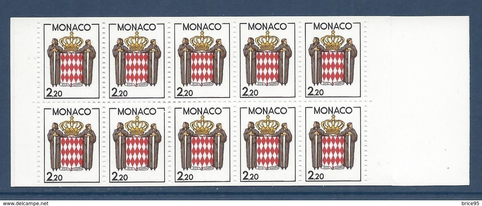 Monaco - Carnet YT N° 1 ** - Neuf Sans Charnière - 1987 - Libretti